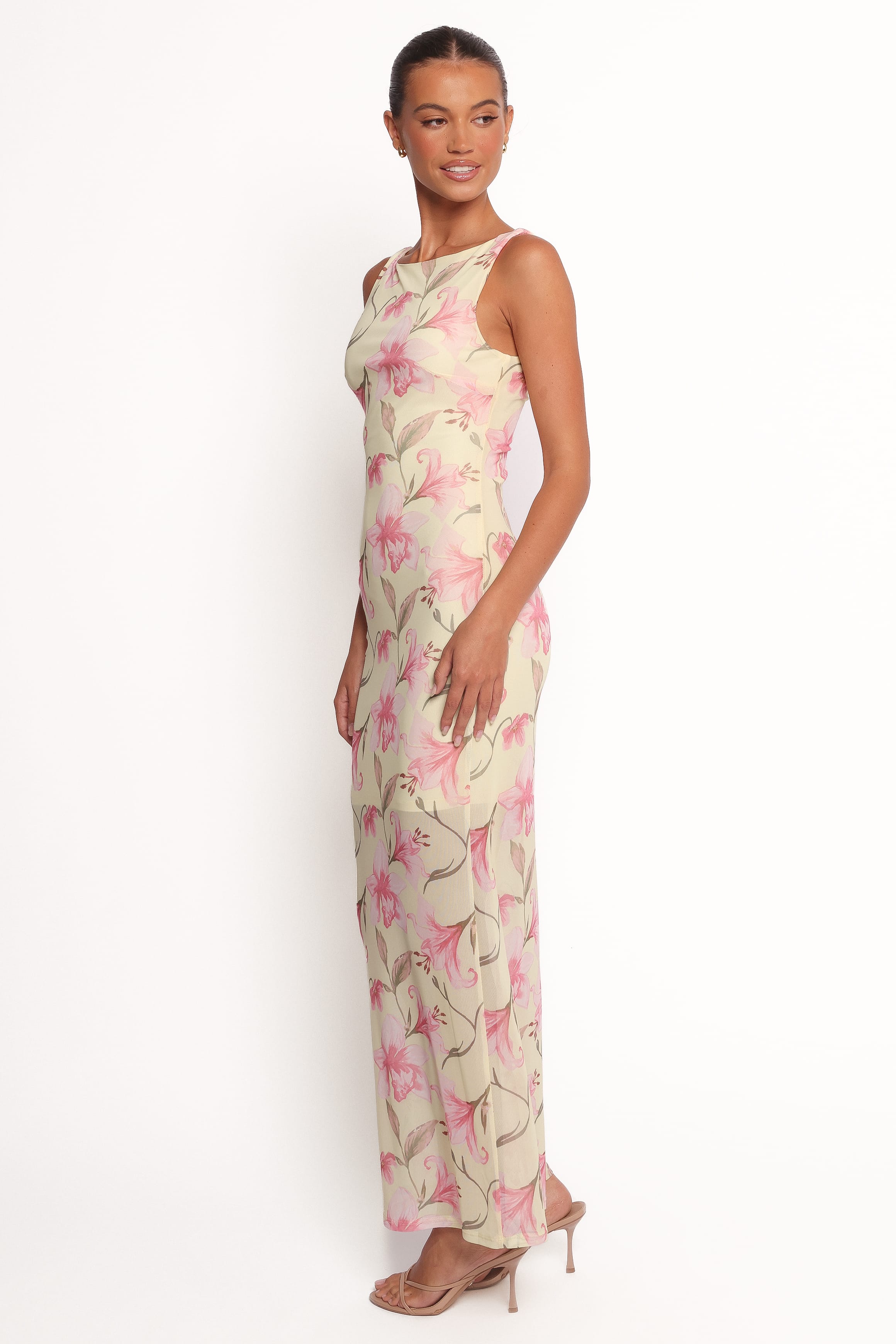 DRESSES Brissa Maxi Dress - Yellow Floral