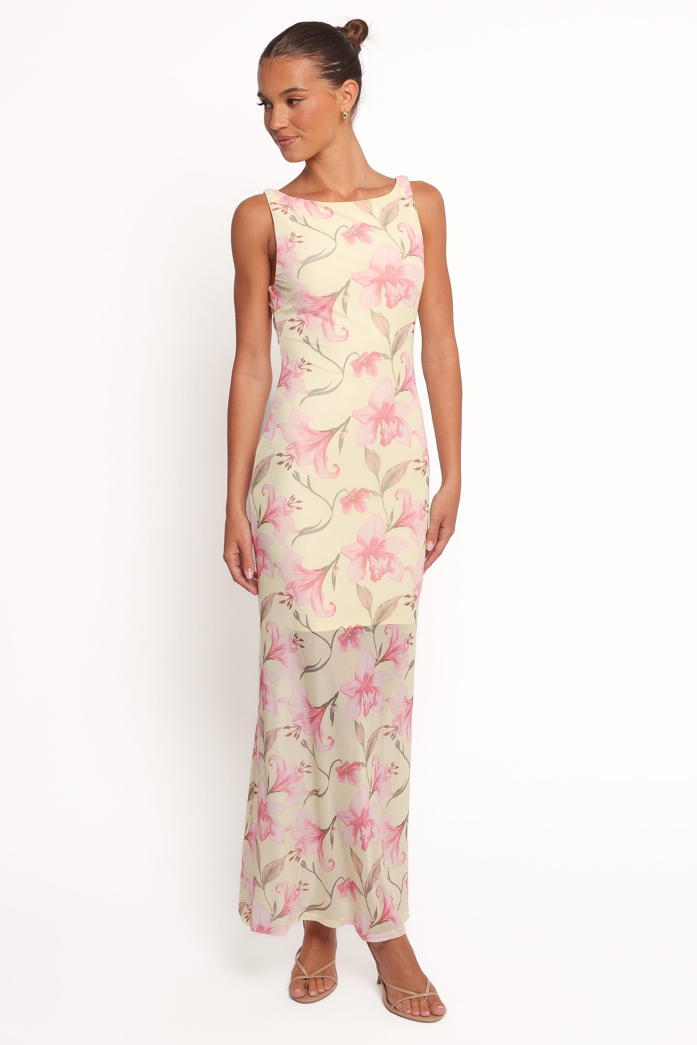 DRESSES Brissa Maxi Dress - Yellow Floral