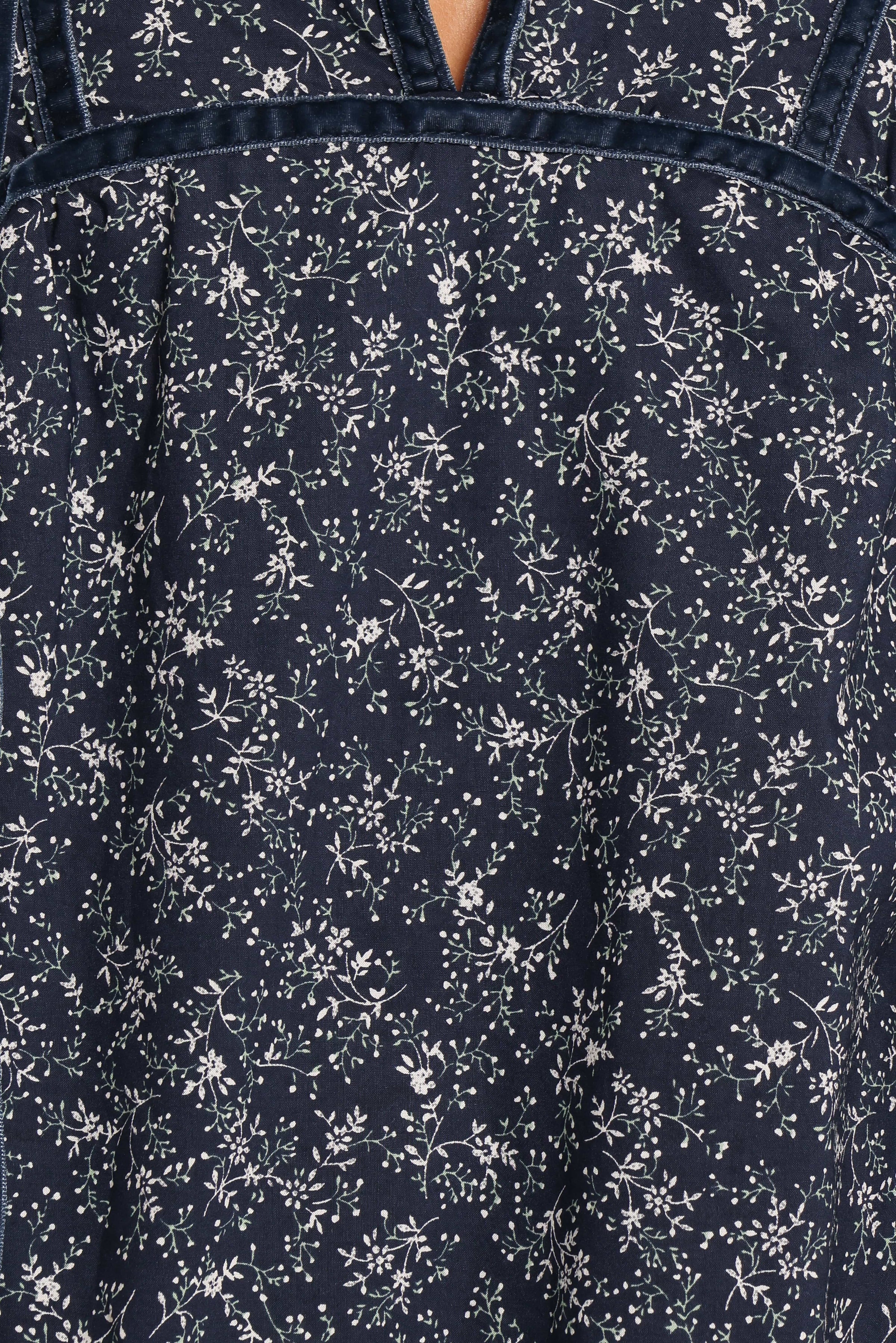 DRESSES Brooklyn Mini Dress - Blue Floral