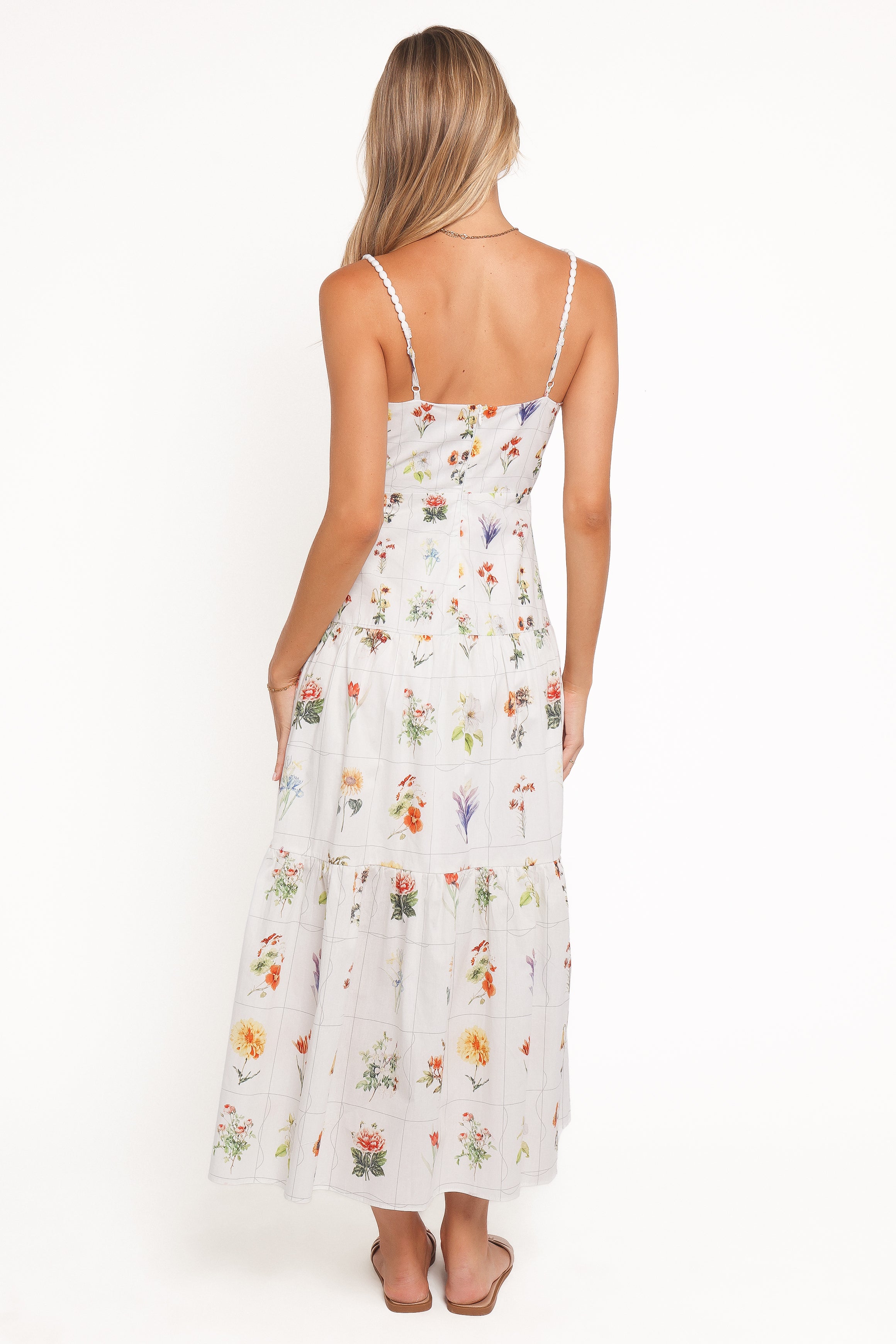 DRESSES Brooks Maxi Dress - White Floral