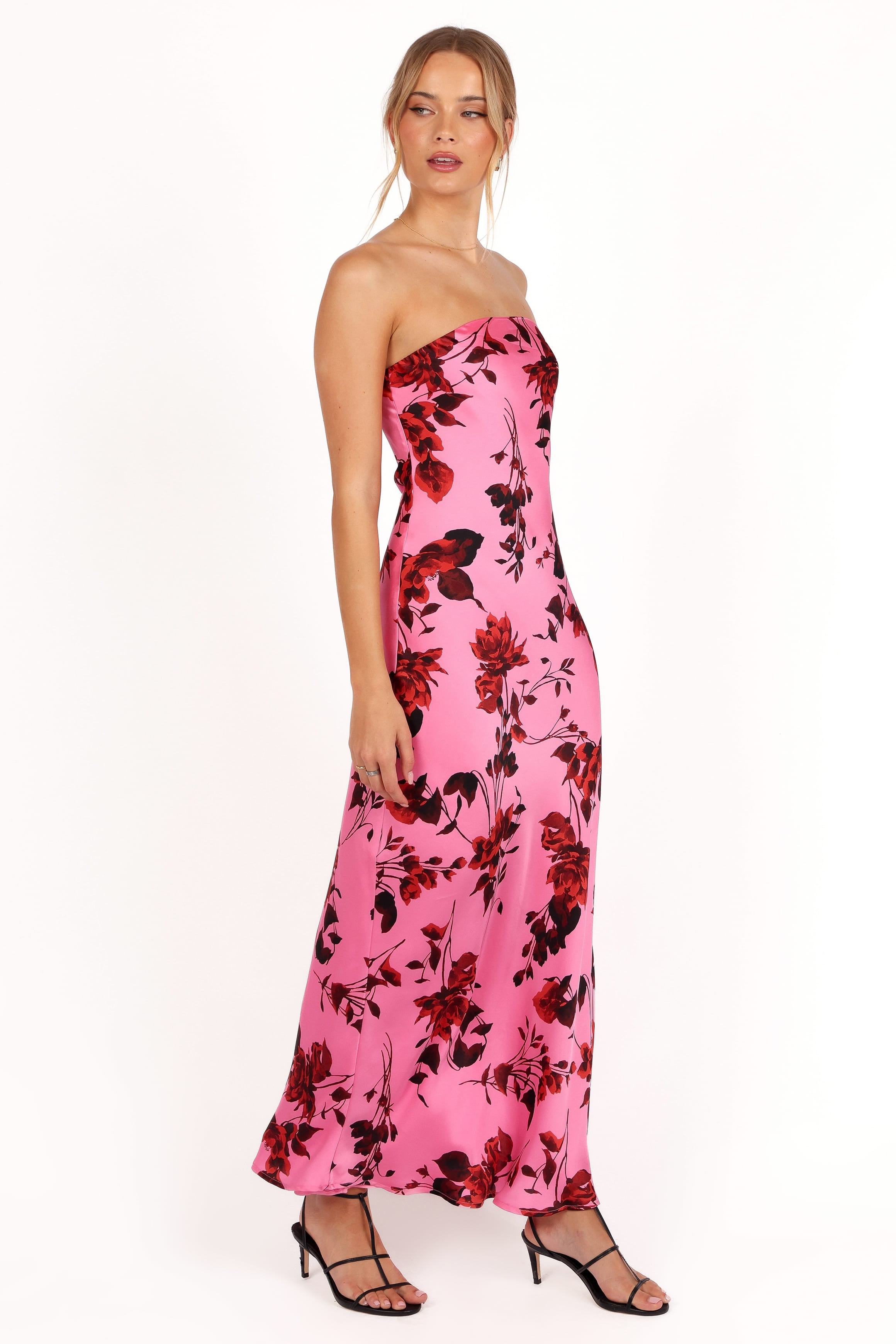 DRESSES Bryden Maxi Strapless Dress - Rose/Pink