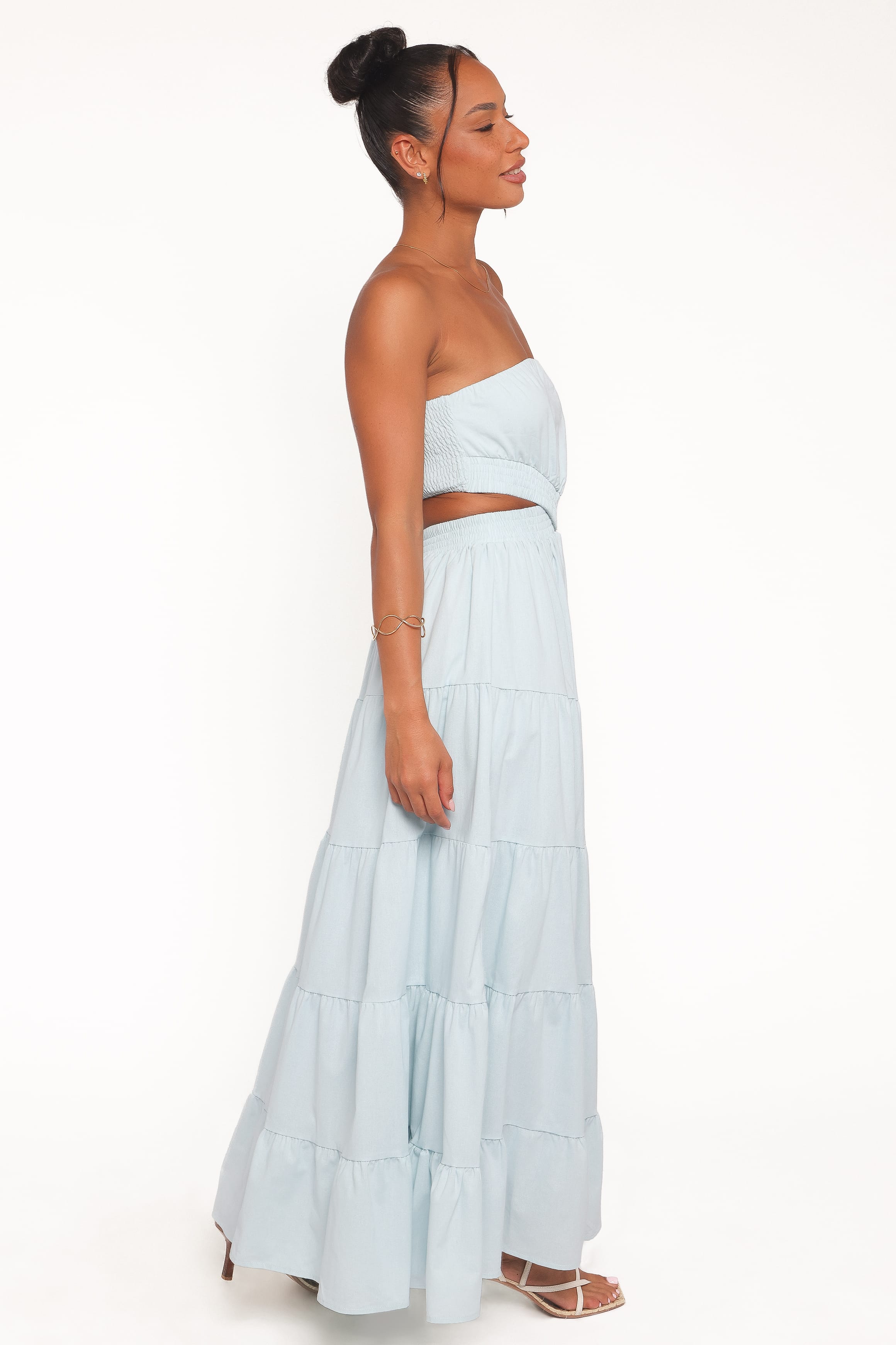 DRESSES Cadence Strapless Maxi Dress - Blue