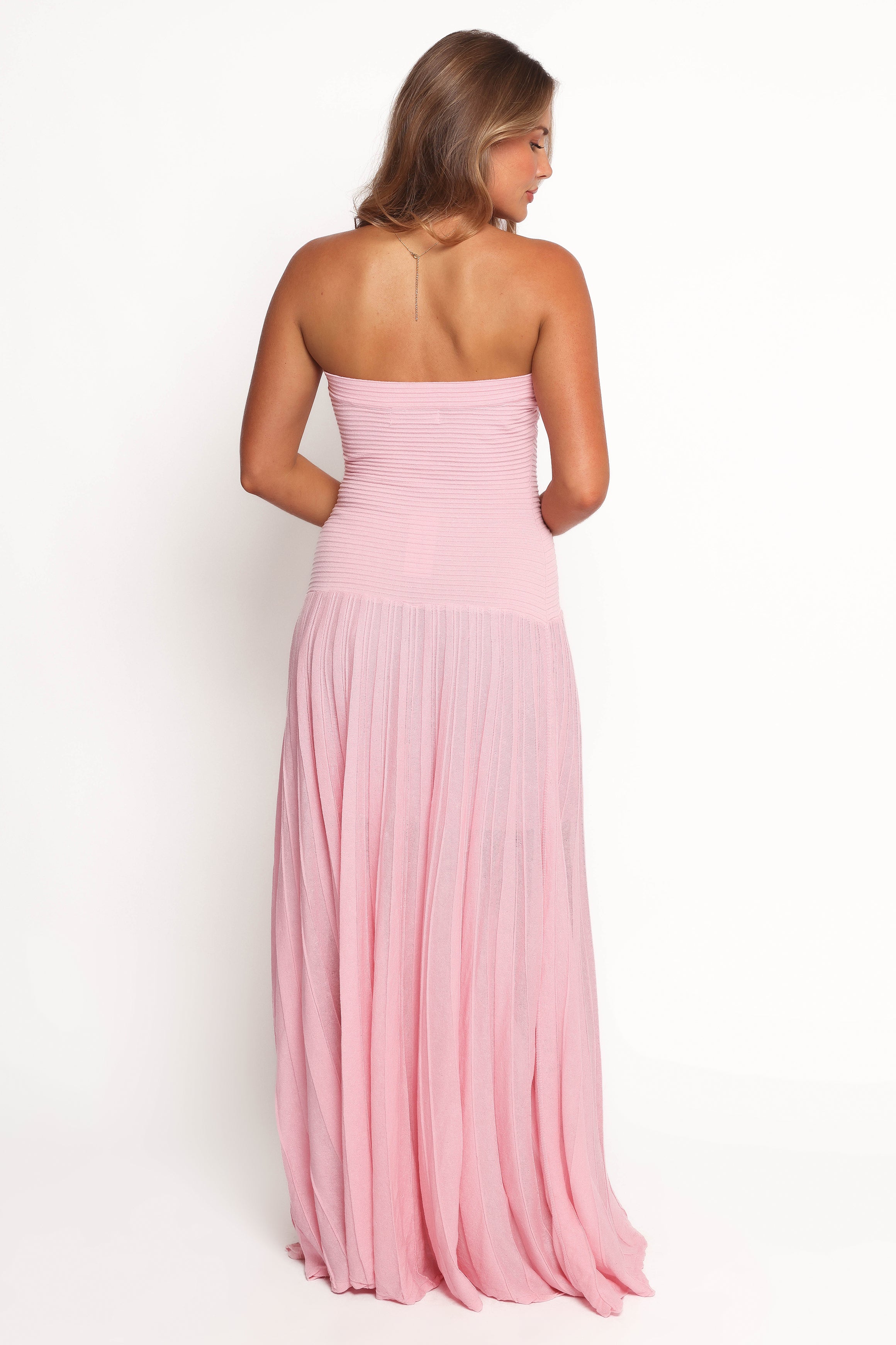 DRESSES Cadenza Strapless Maxi Dress - Pink