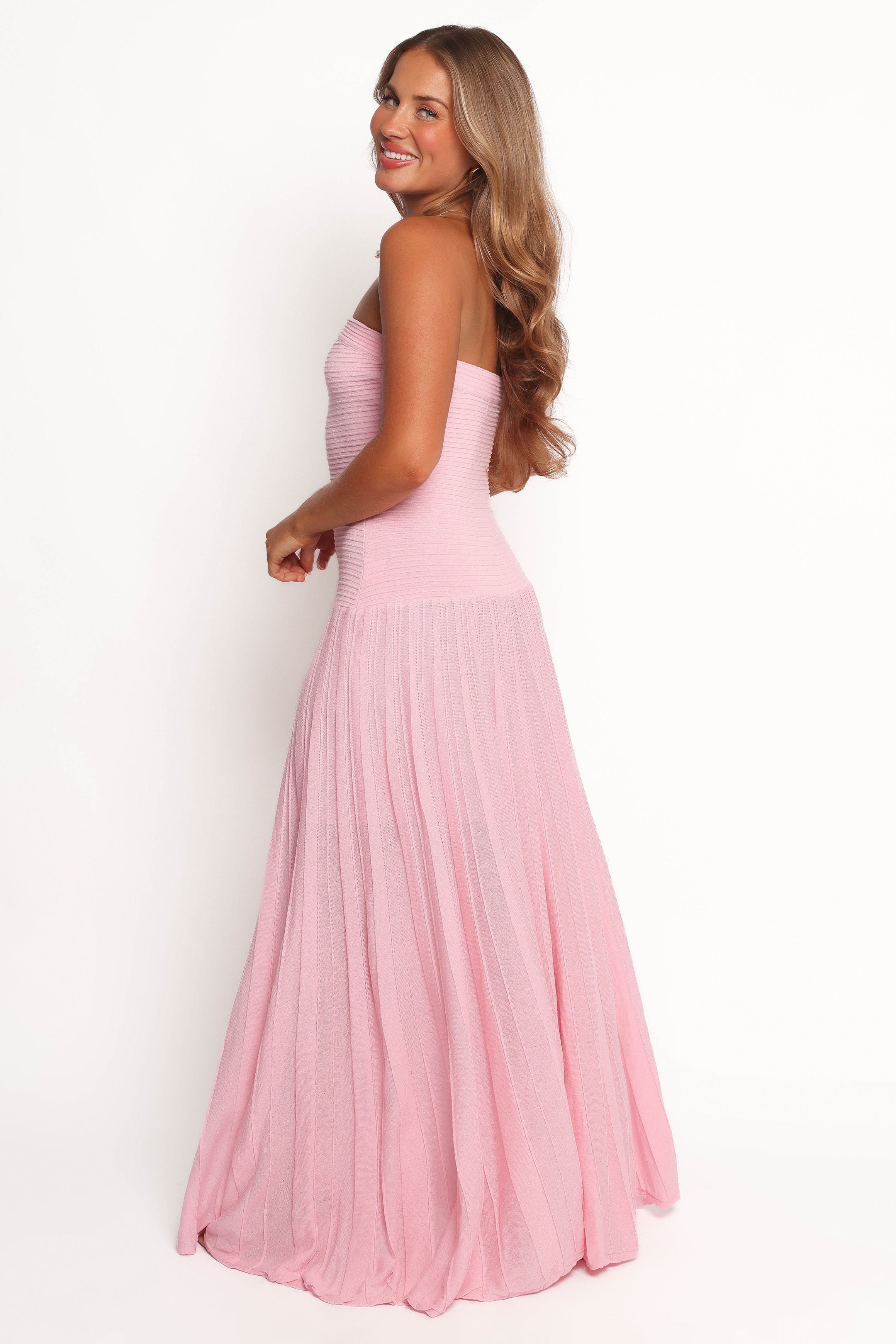 DRESSES Cadenza Strapless Maxi Dress - Pink