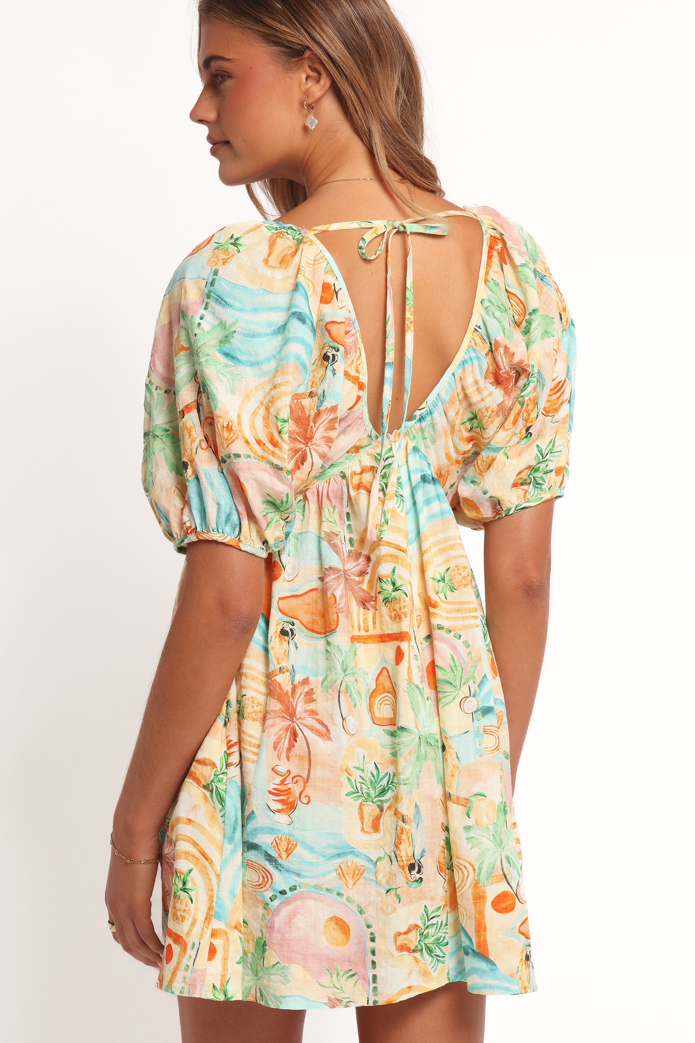 DRESSES Cadhla Mini Dress - Golden Palm