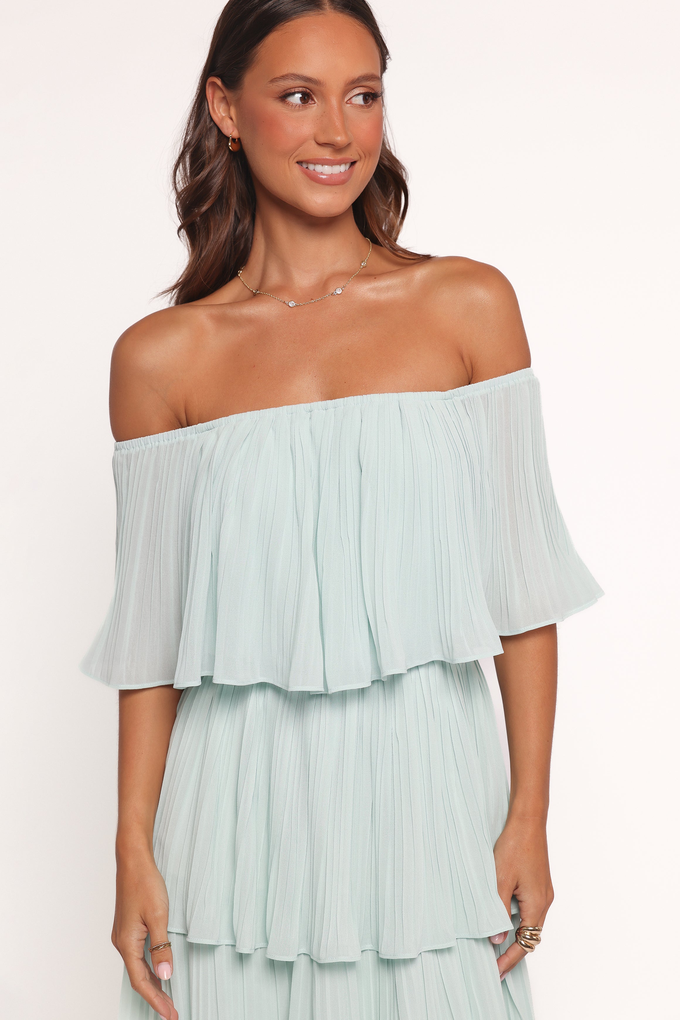 DRESSES Caecilia Strapless Maxi Dress - Mint