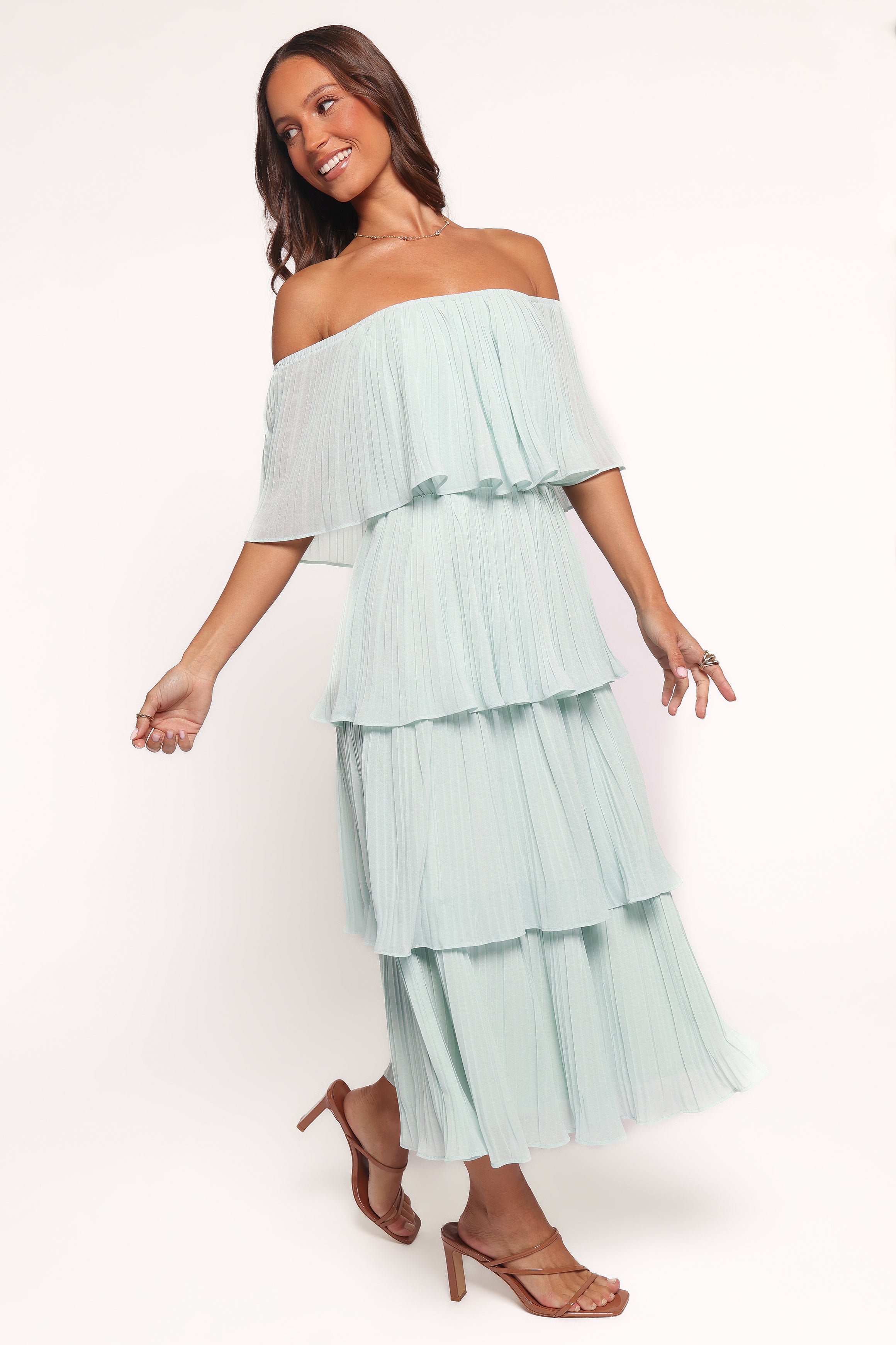 DRESSES Caecilia Strapless Maxi Dress - Mint