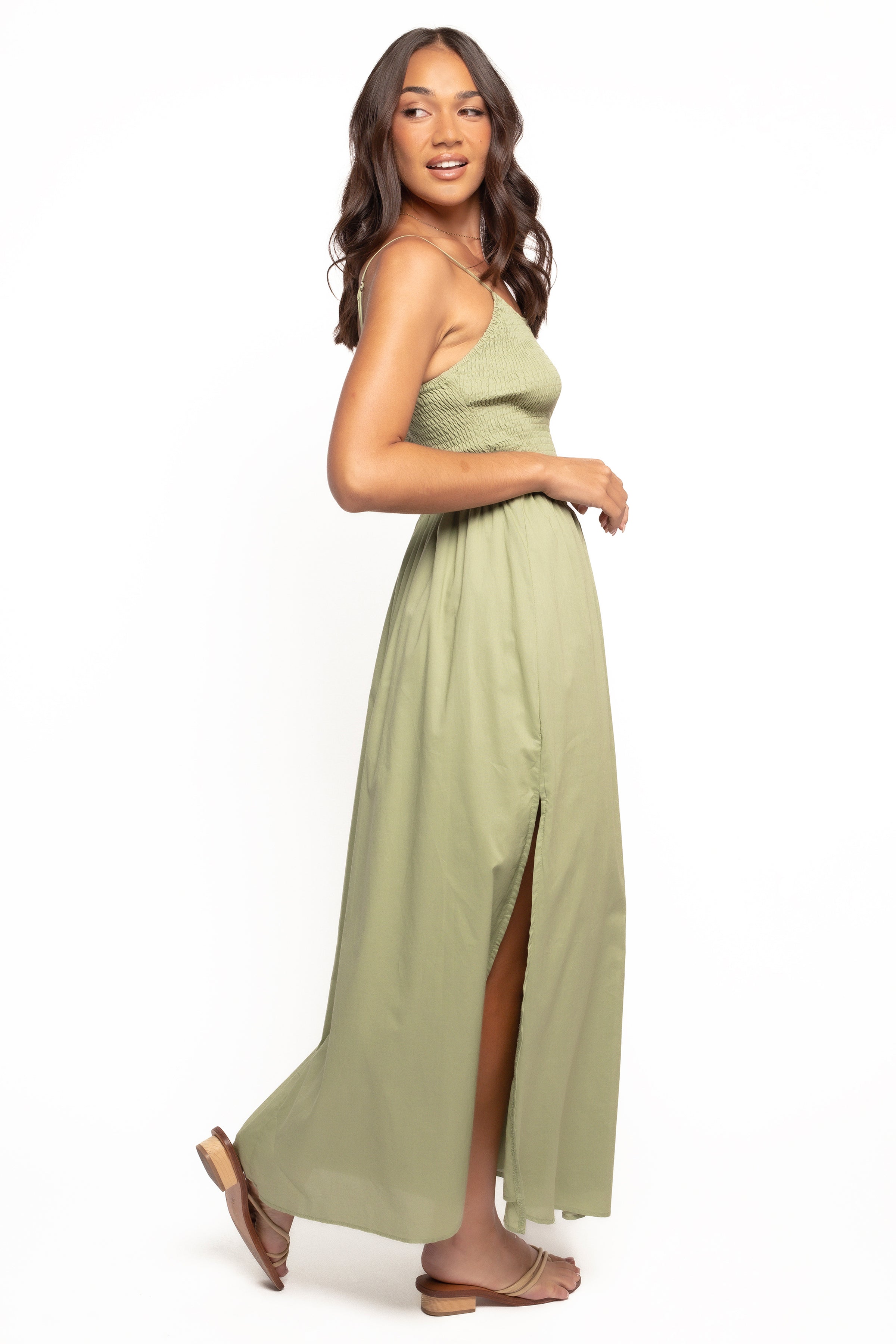 DRESSES Cagnes Maxi Dress - Olive