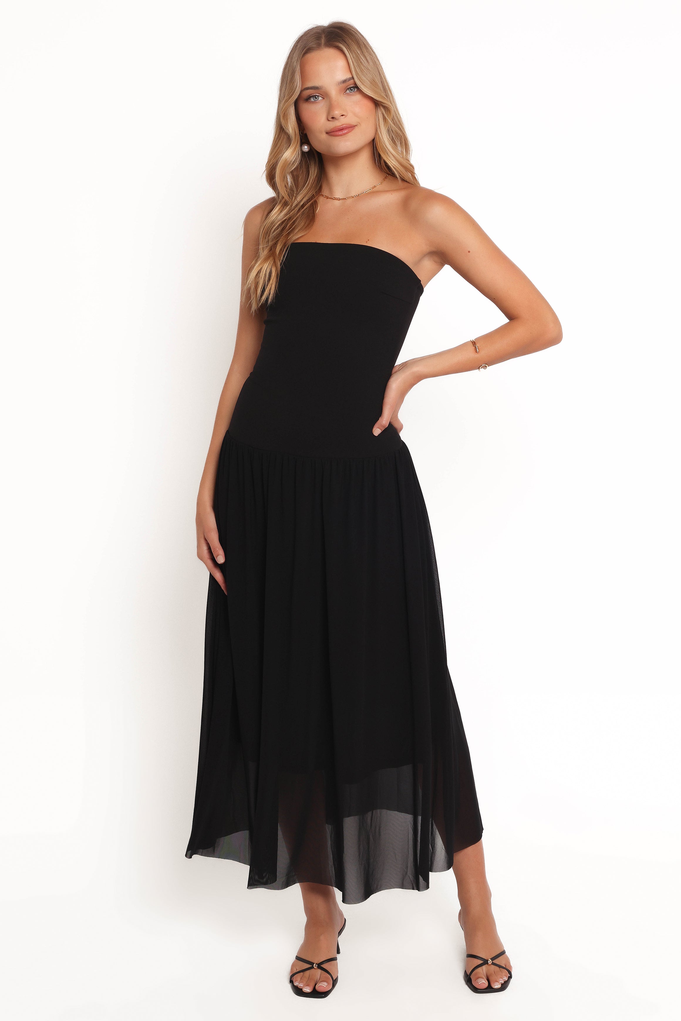 DRESSES Caitie Midi Dress - Black