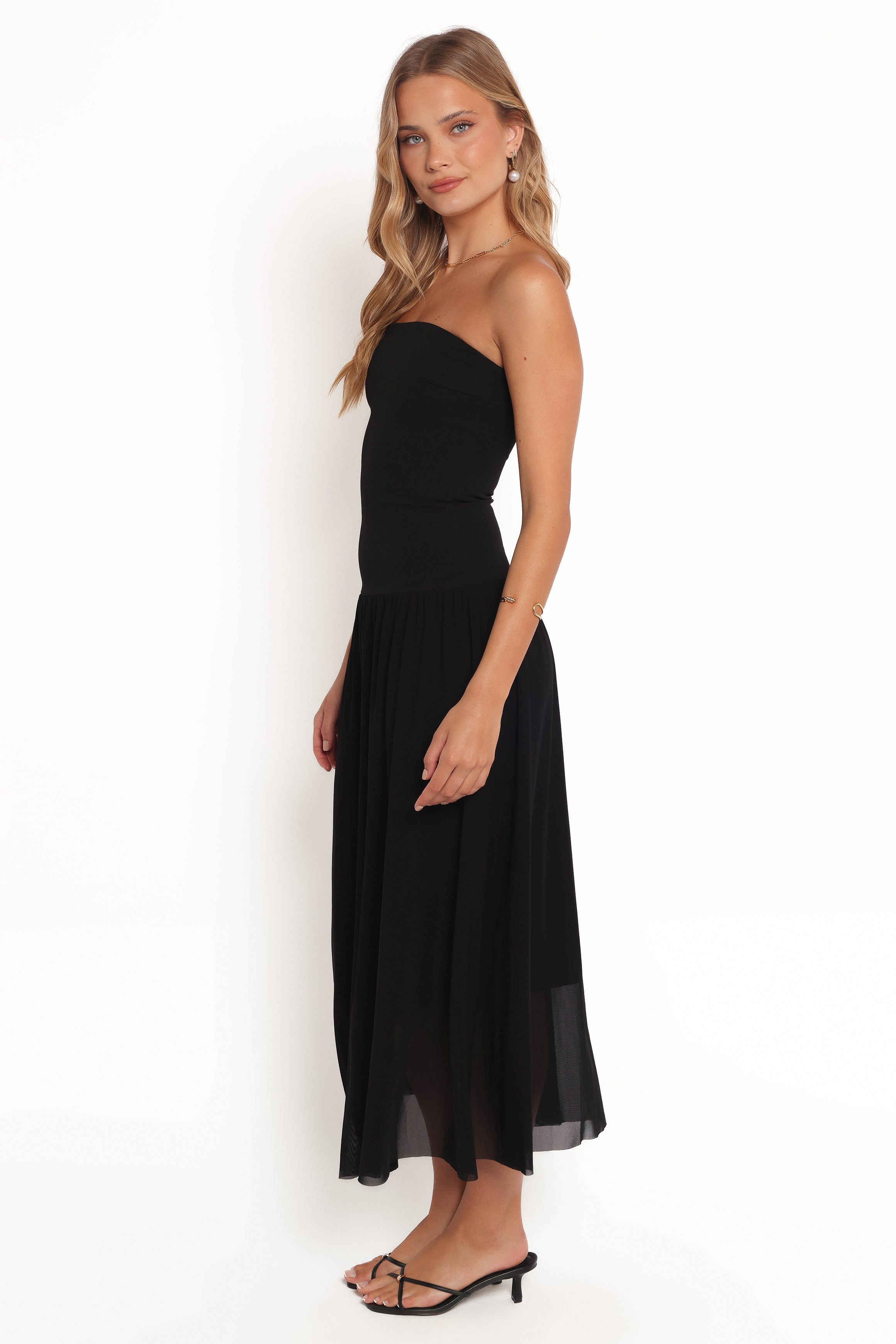 DRESSES Caitie Midi Dress - Black