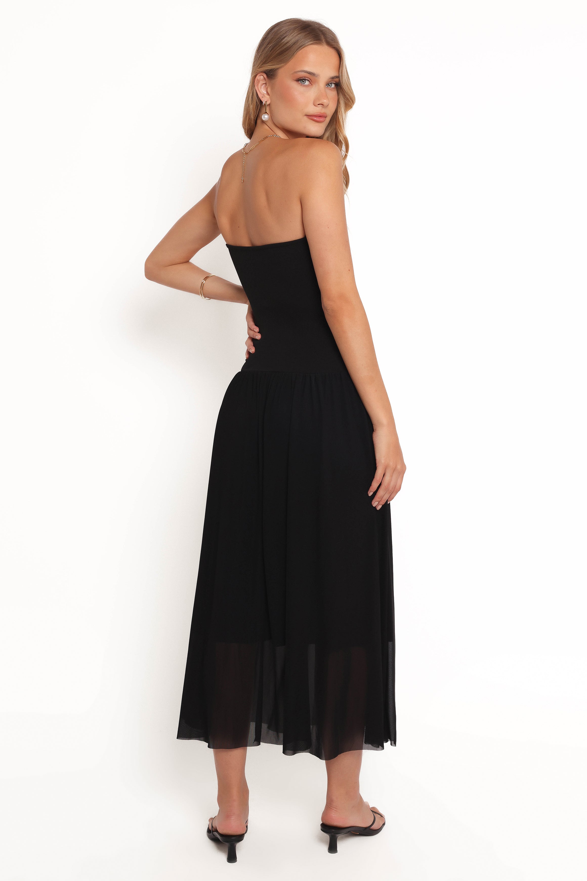 DRESSES Caitie Midi Dress - Black