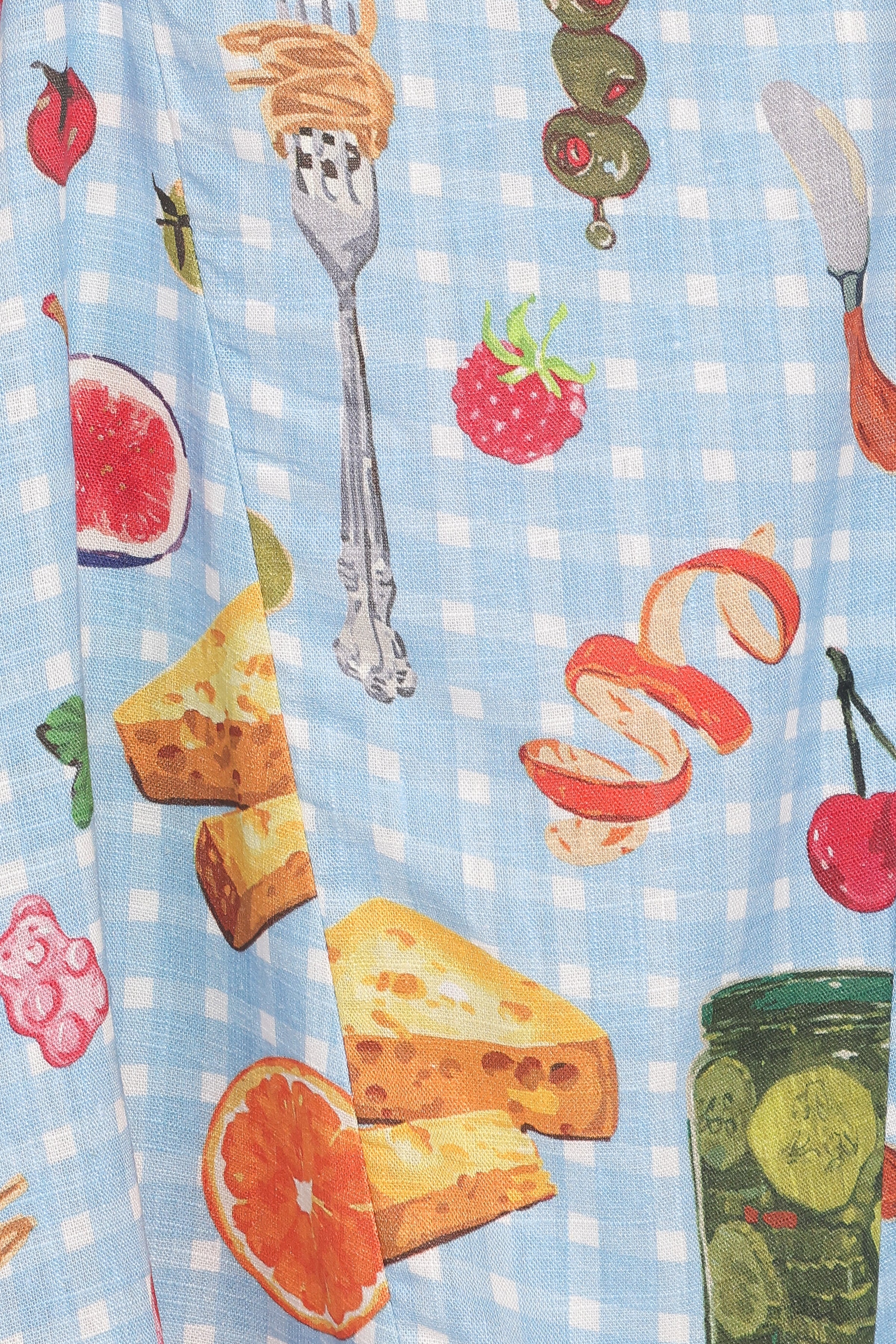 DRESSES Caitlin Mini Dress - Blue Picnic