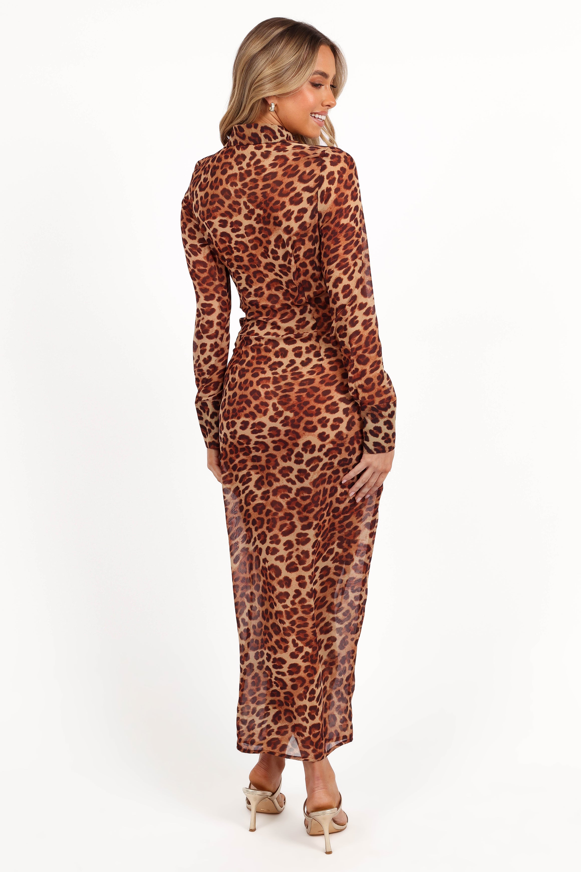 DRESSES Calista Shirt Dress - Leopard