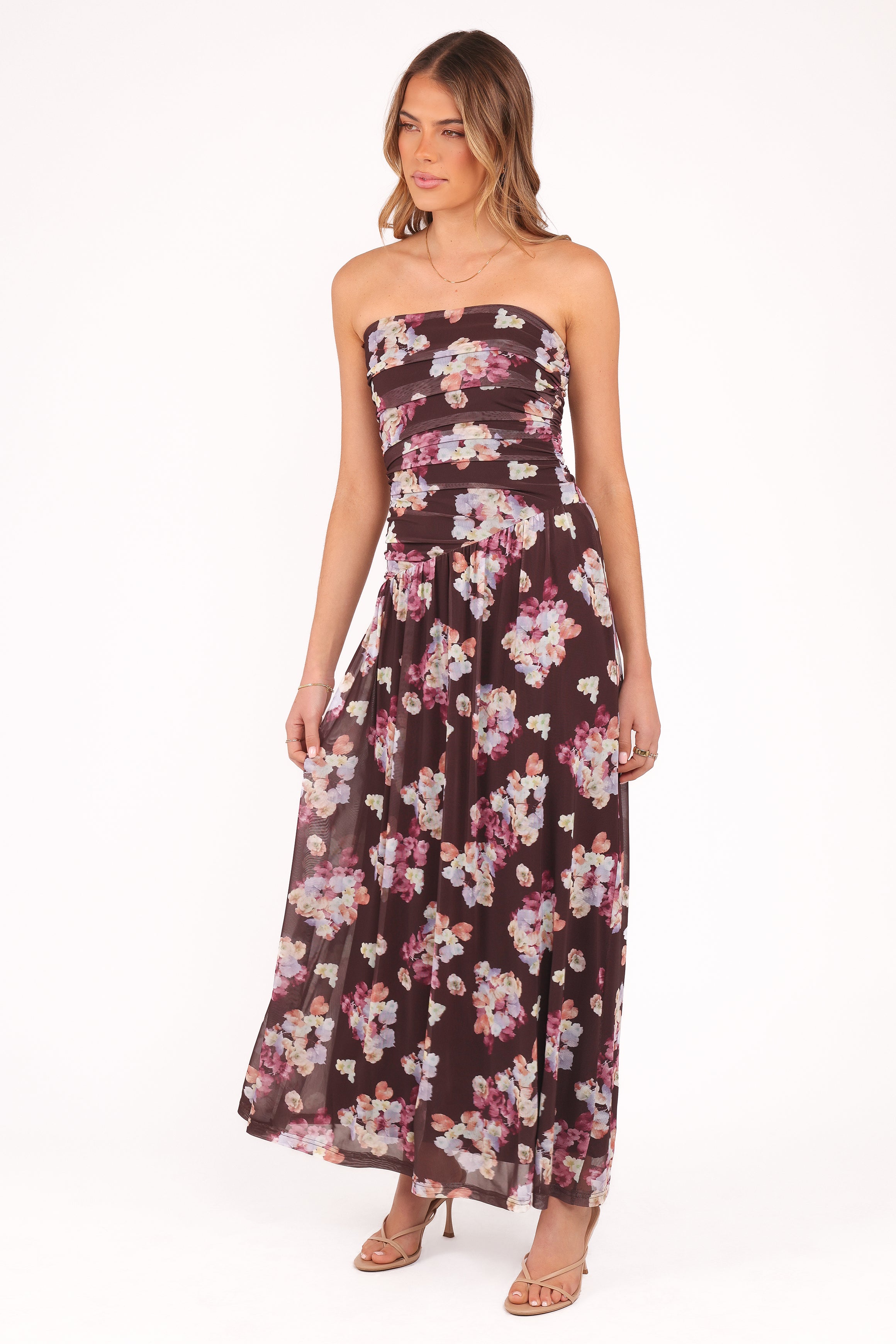 DRESSES Calypso Maxi Dress - Purple Floral