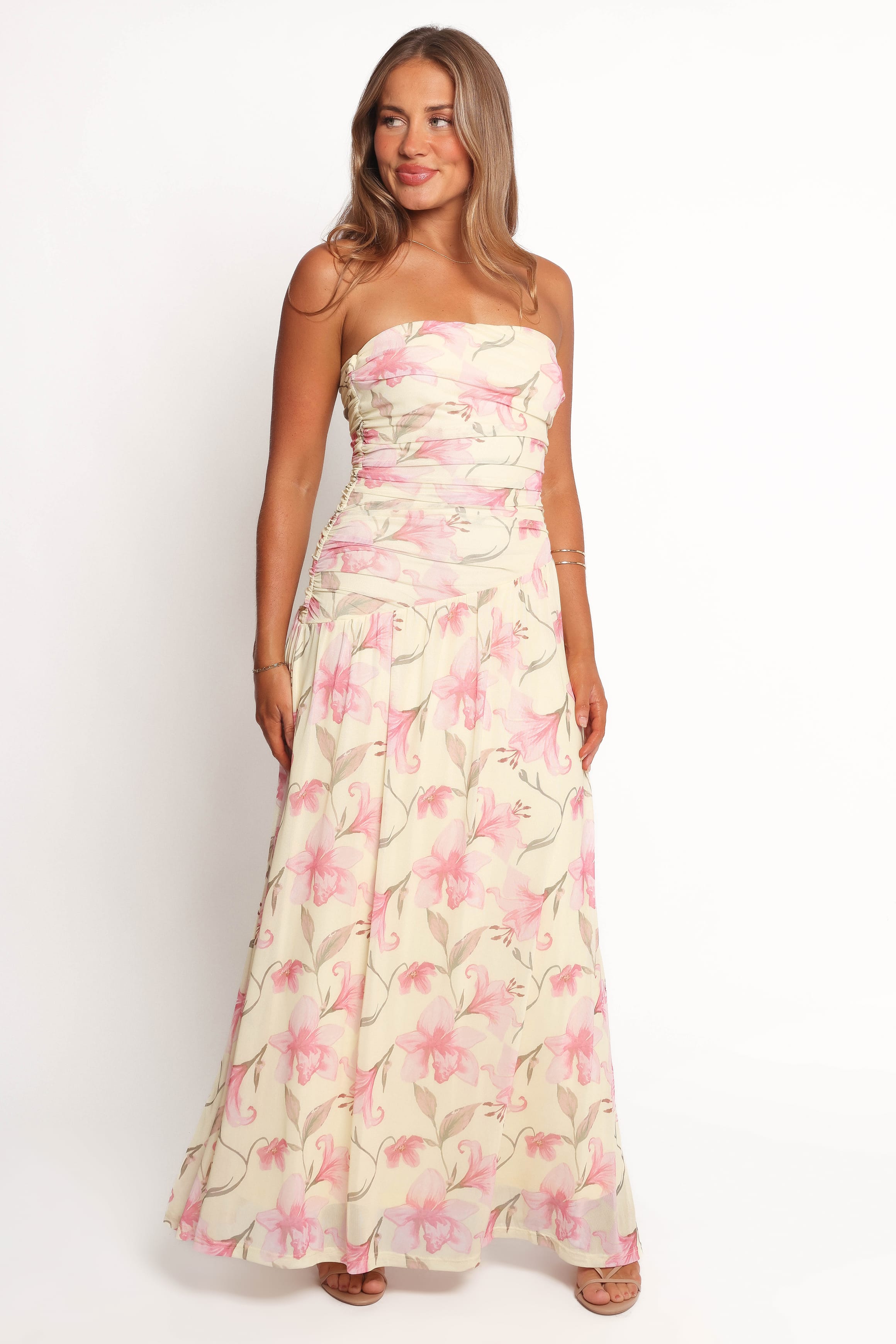 DRESSES Calypso Maxi Dress - Yellow Floral