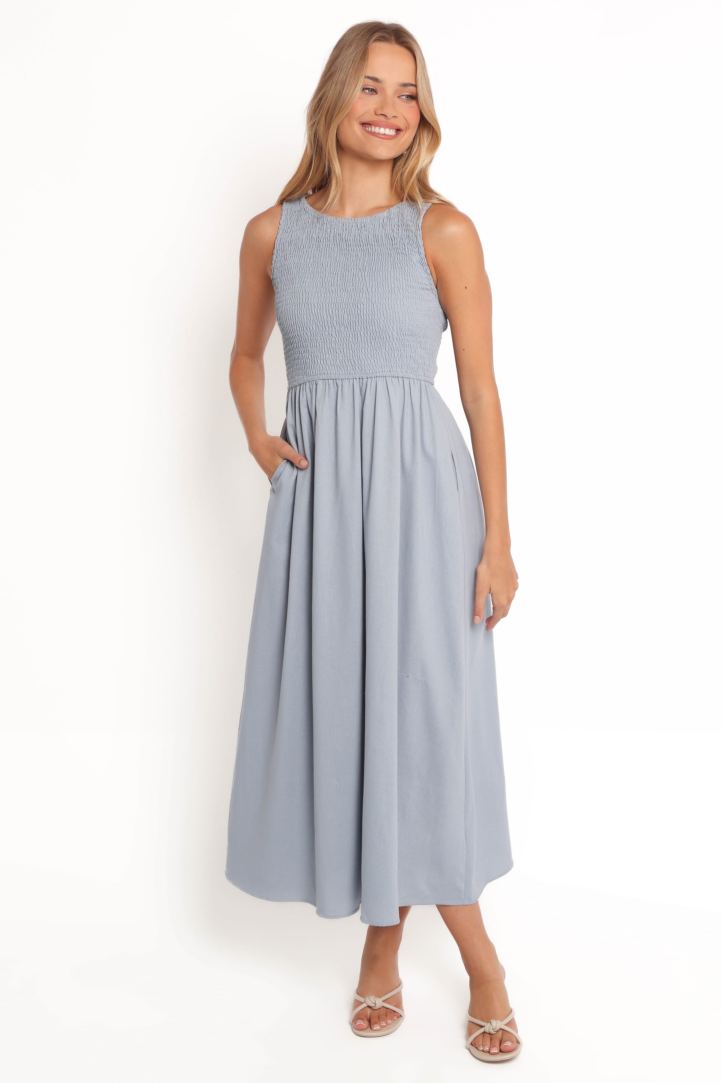 DRESSES Camila Maxi Dress - Blue