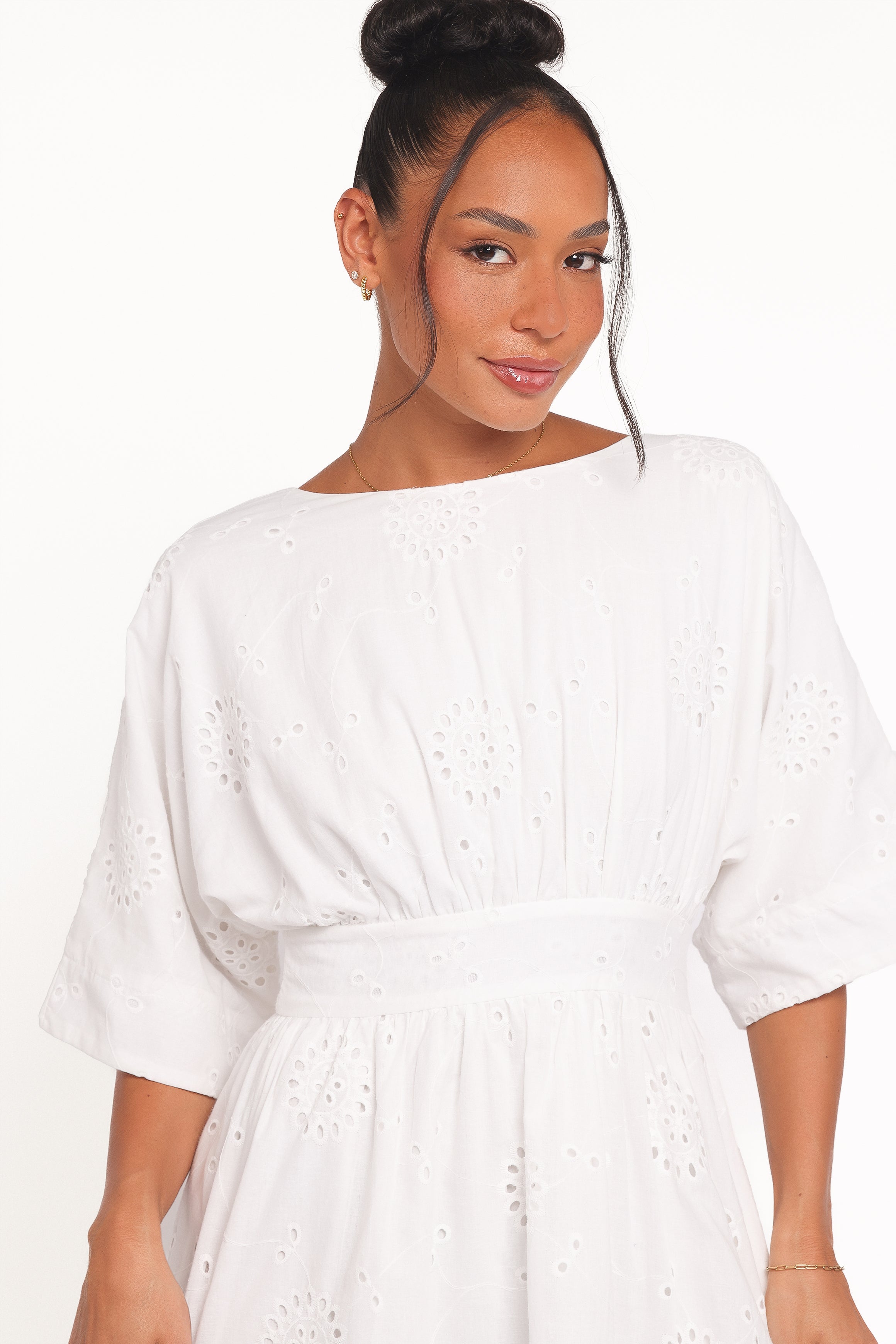 DRESSES Camila Open Back Mini Dress - White