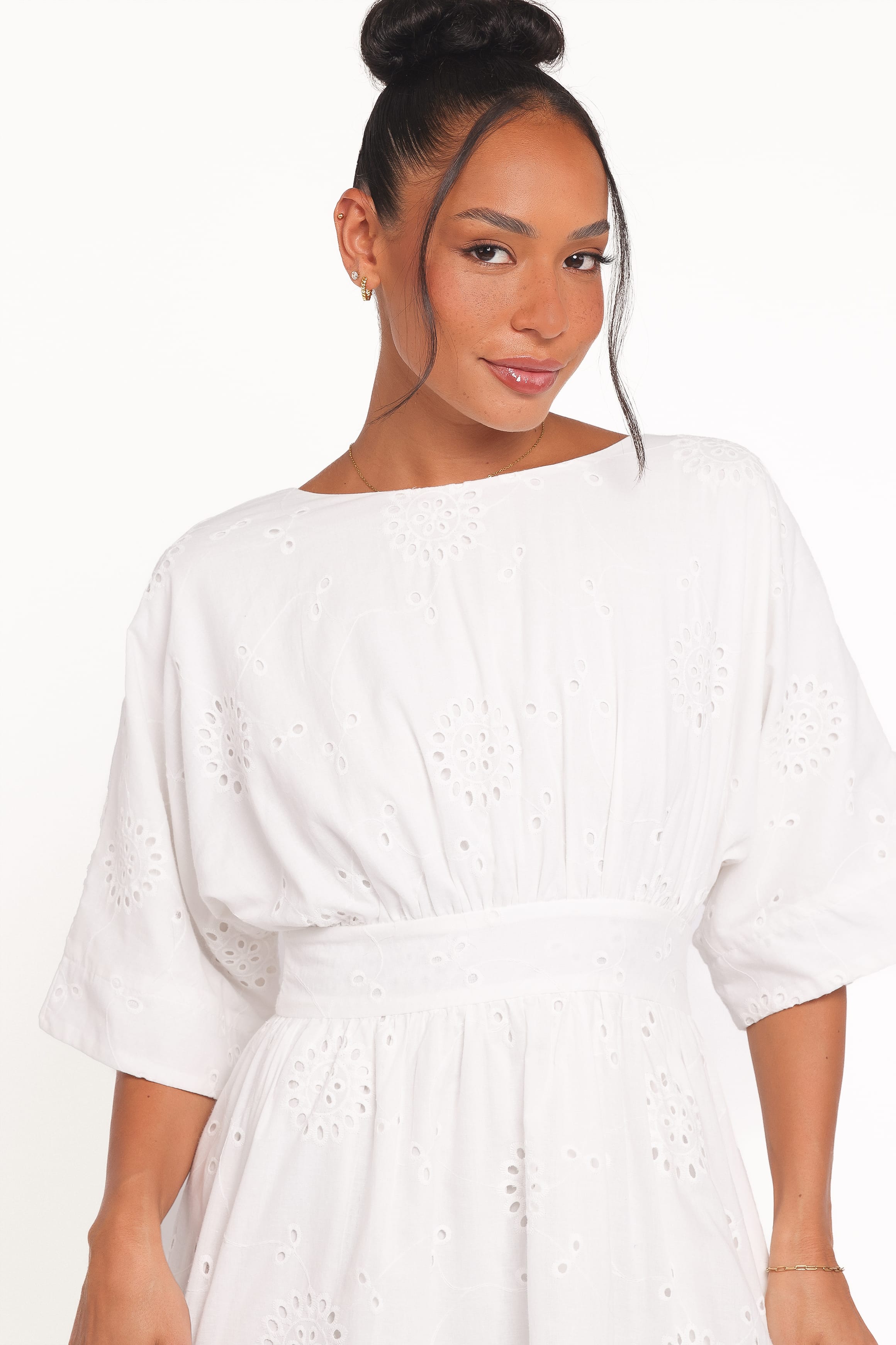 DRESSES Camila Open Back Mini Dress - White