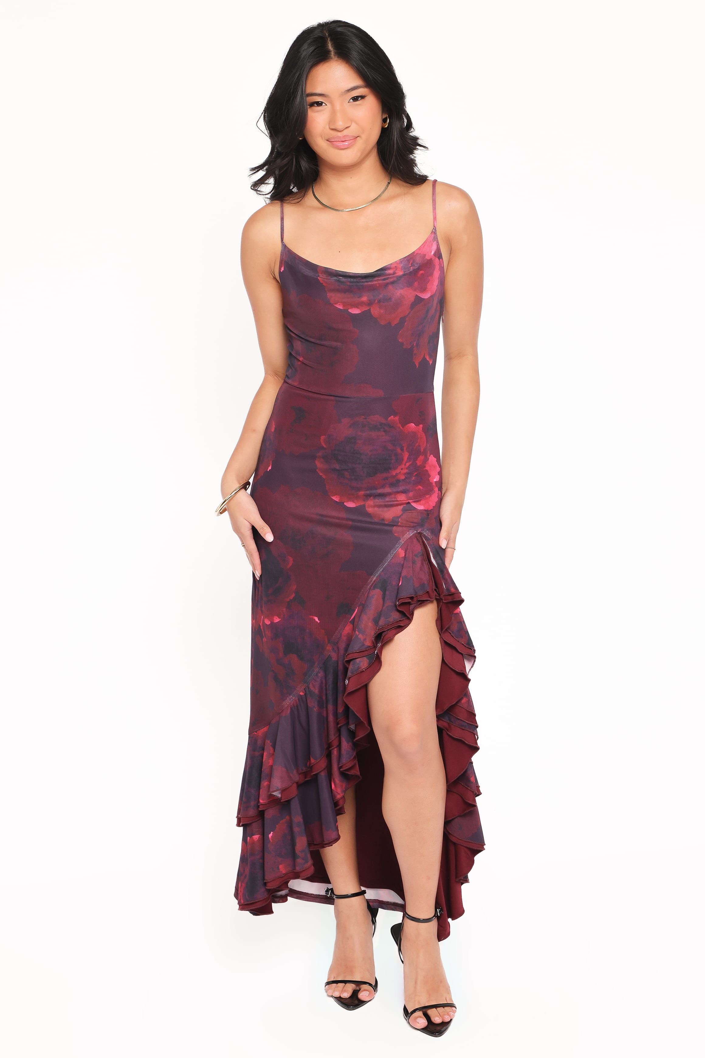 DRESSES Carella Maxi Dress - Red Floral