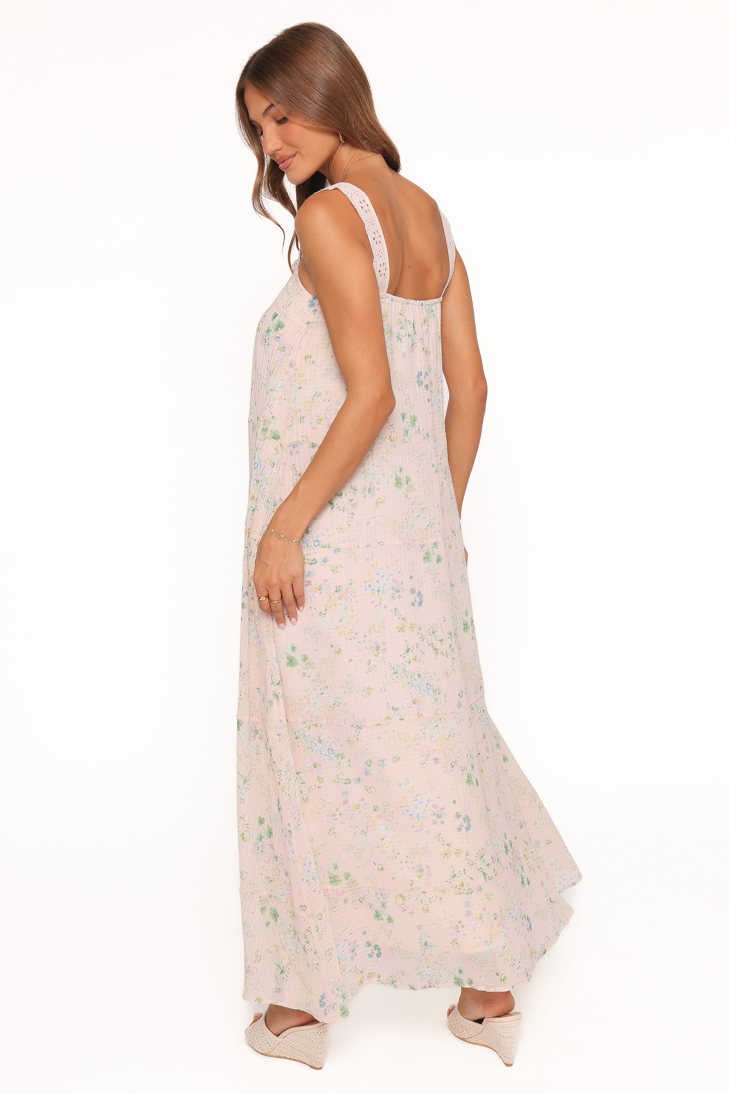 DRESSES Caroline Maxi Dress - Pastel Pink Floral