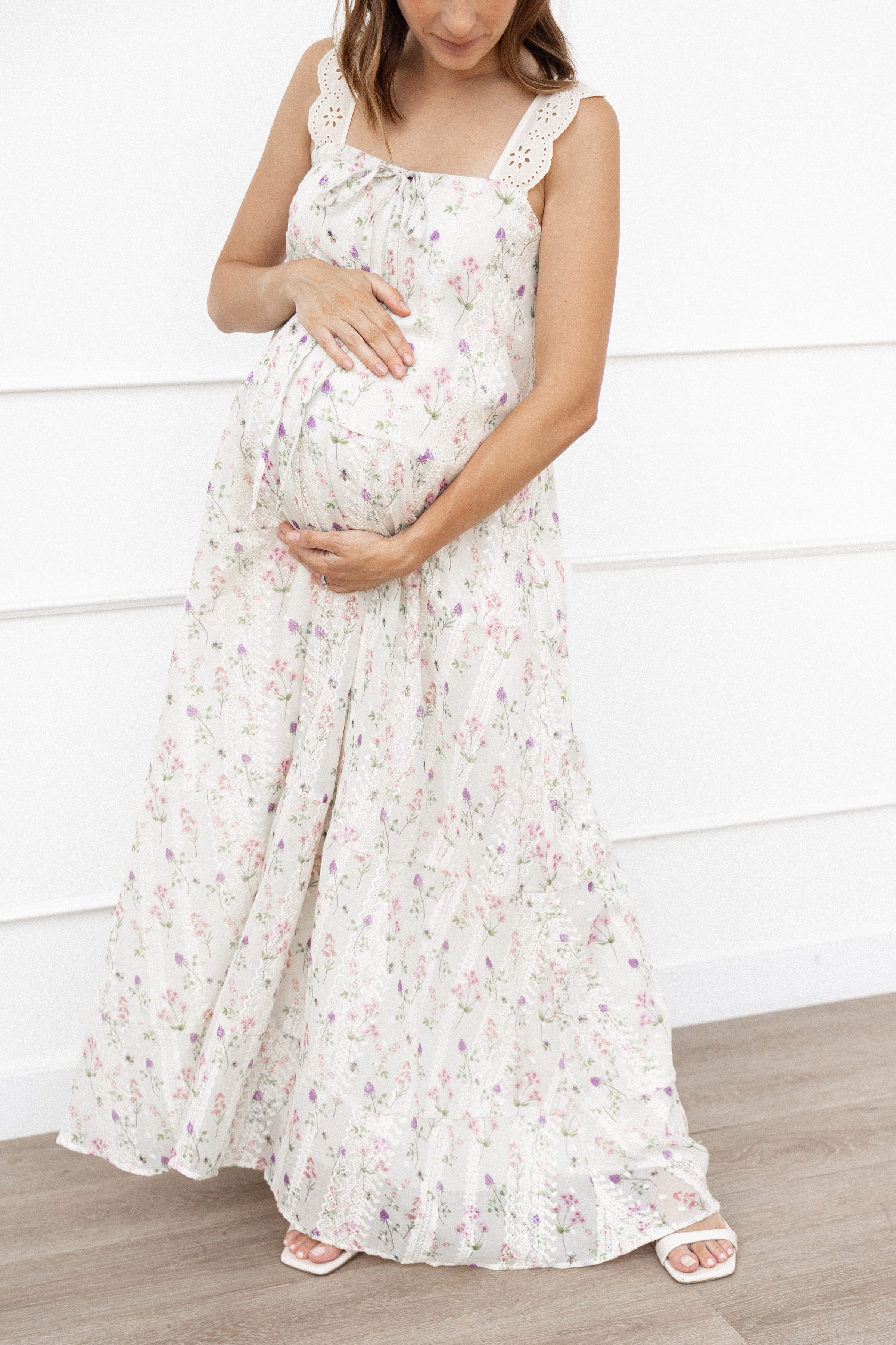 DRESSES Caroline Maxi Dress - Pink Floral