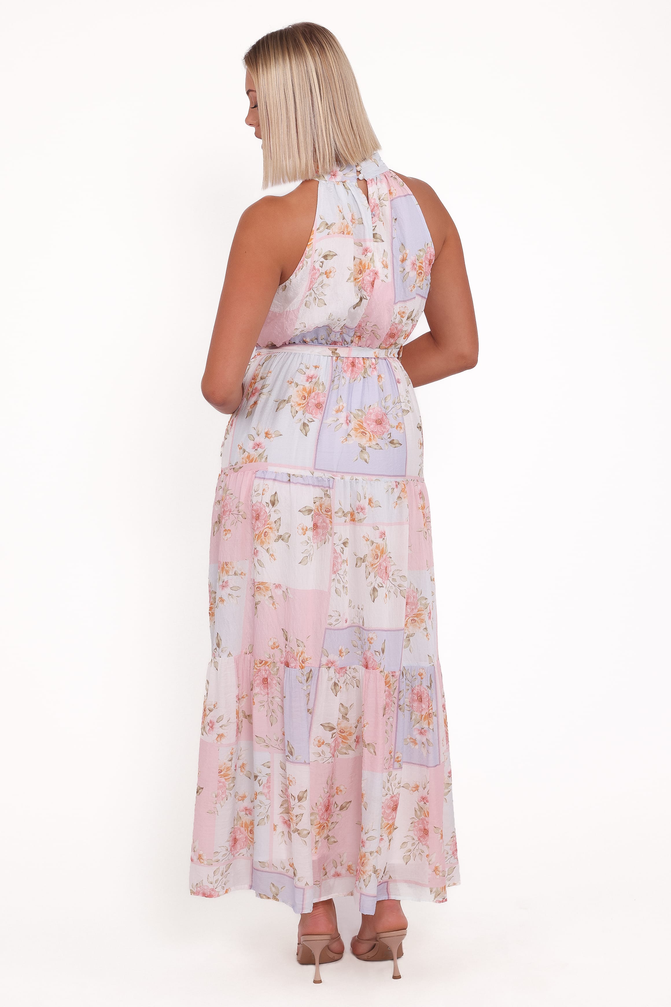 DRESSES Caroline Maxi Halter Dress - Multi Floral