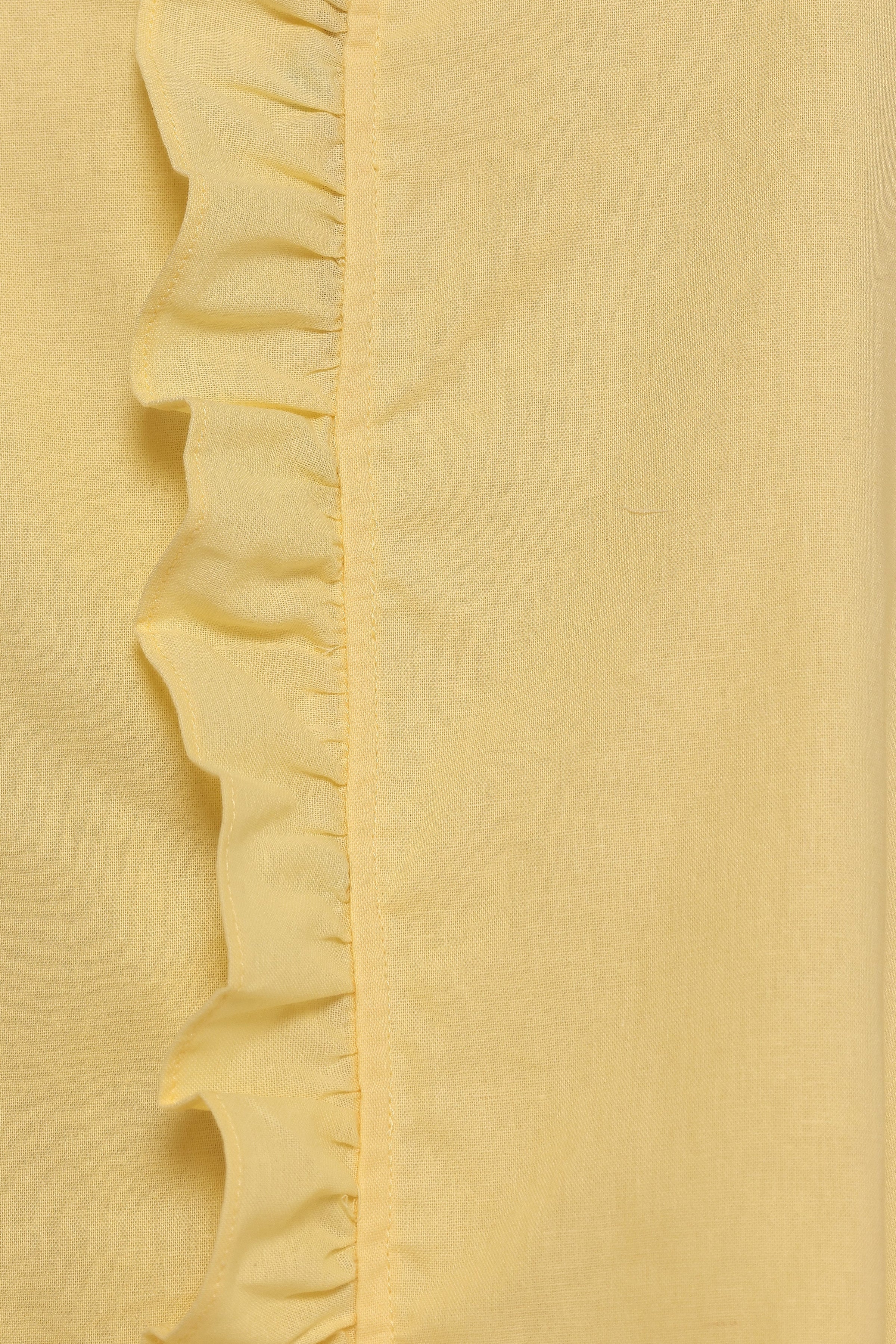 DRESSES Cassandra Ruffle Mini Dress - Butter Yellow