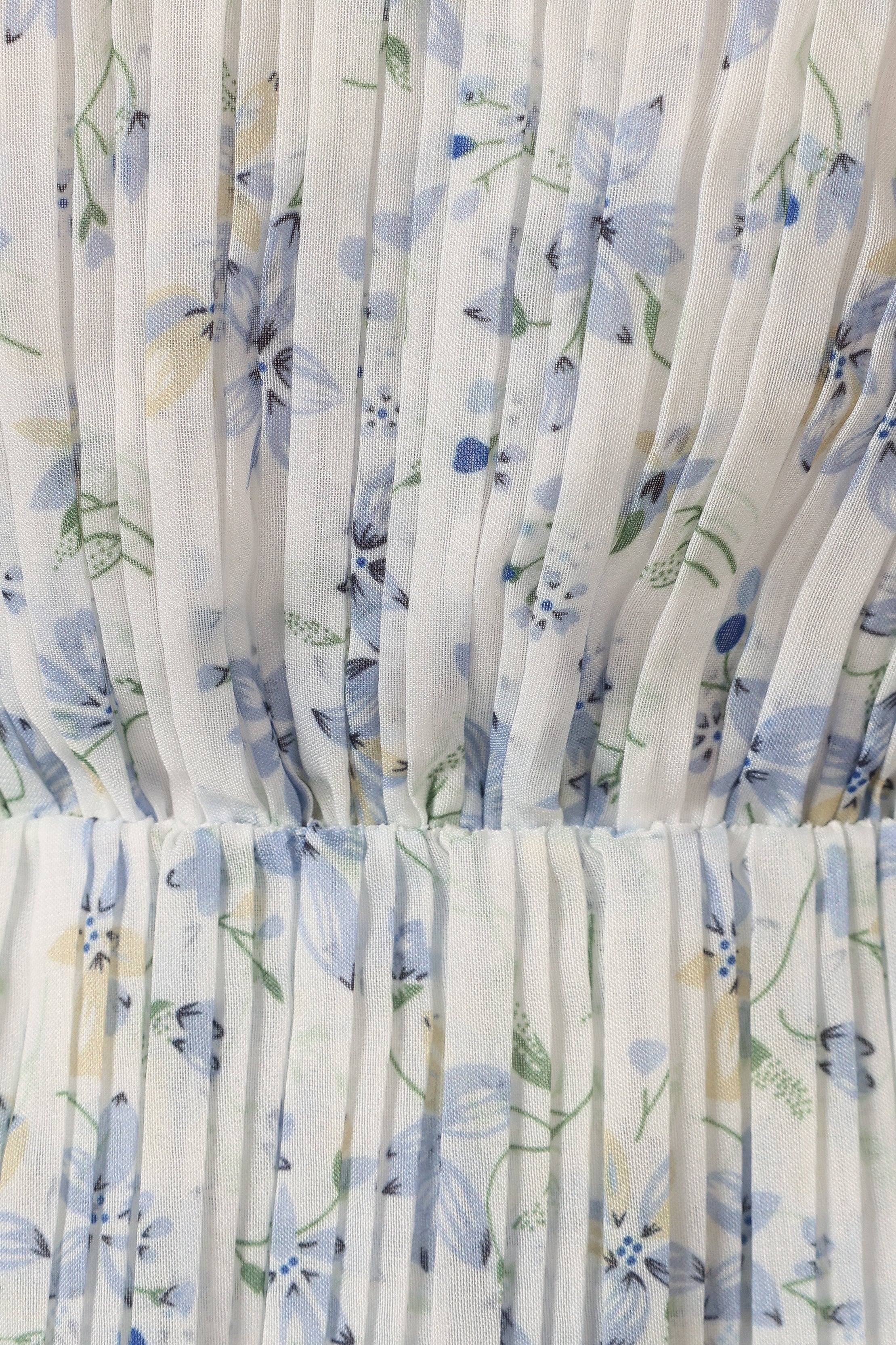 DRESSES @Cayson Midi Ruffle Dress - Cream Lavender