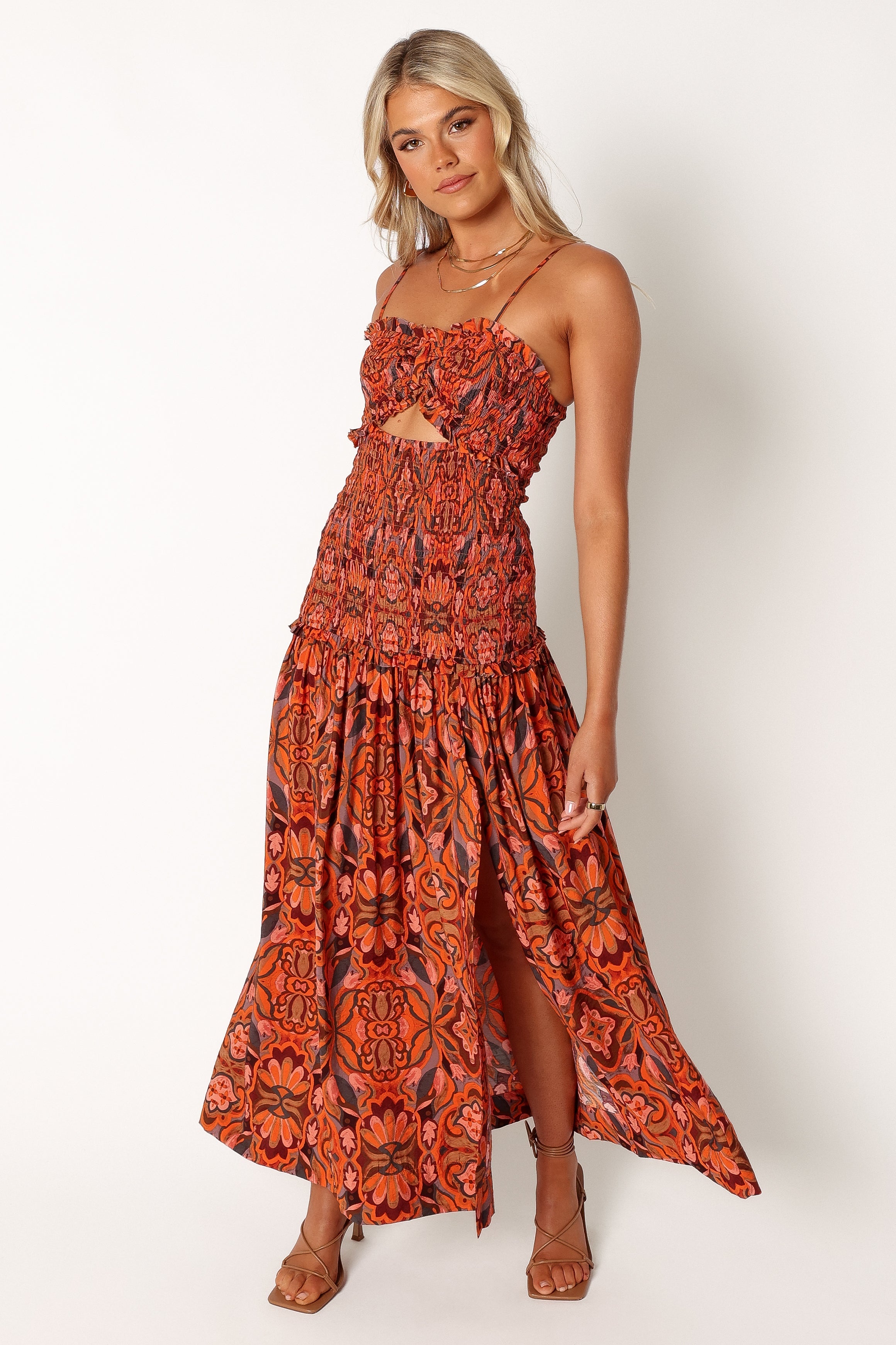 DRESSES @Cecil Midi Dress - Harvest Moon