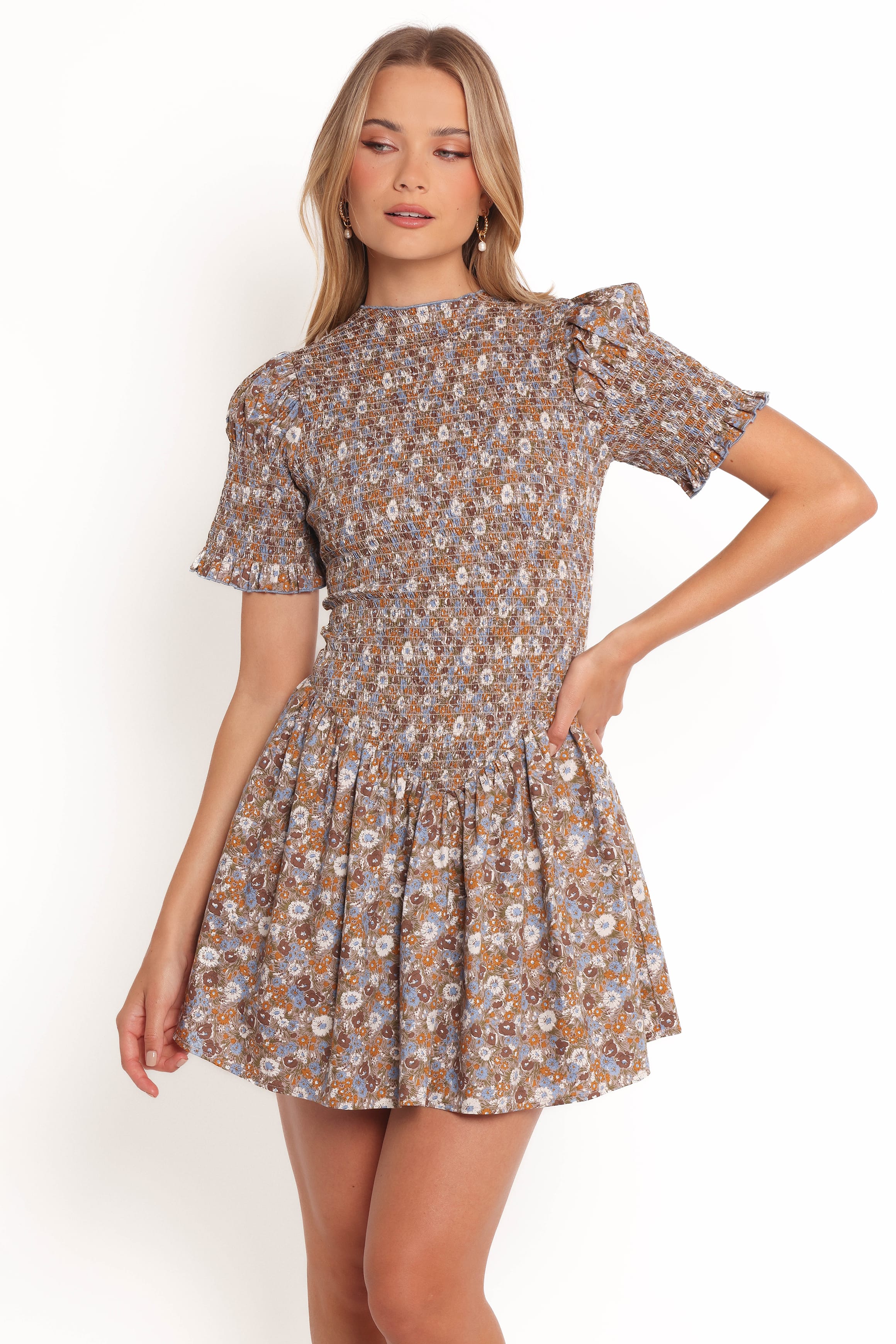 DRESSES Celine Mini Dress - Floral