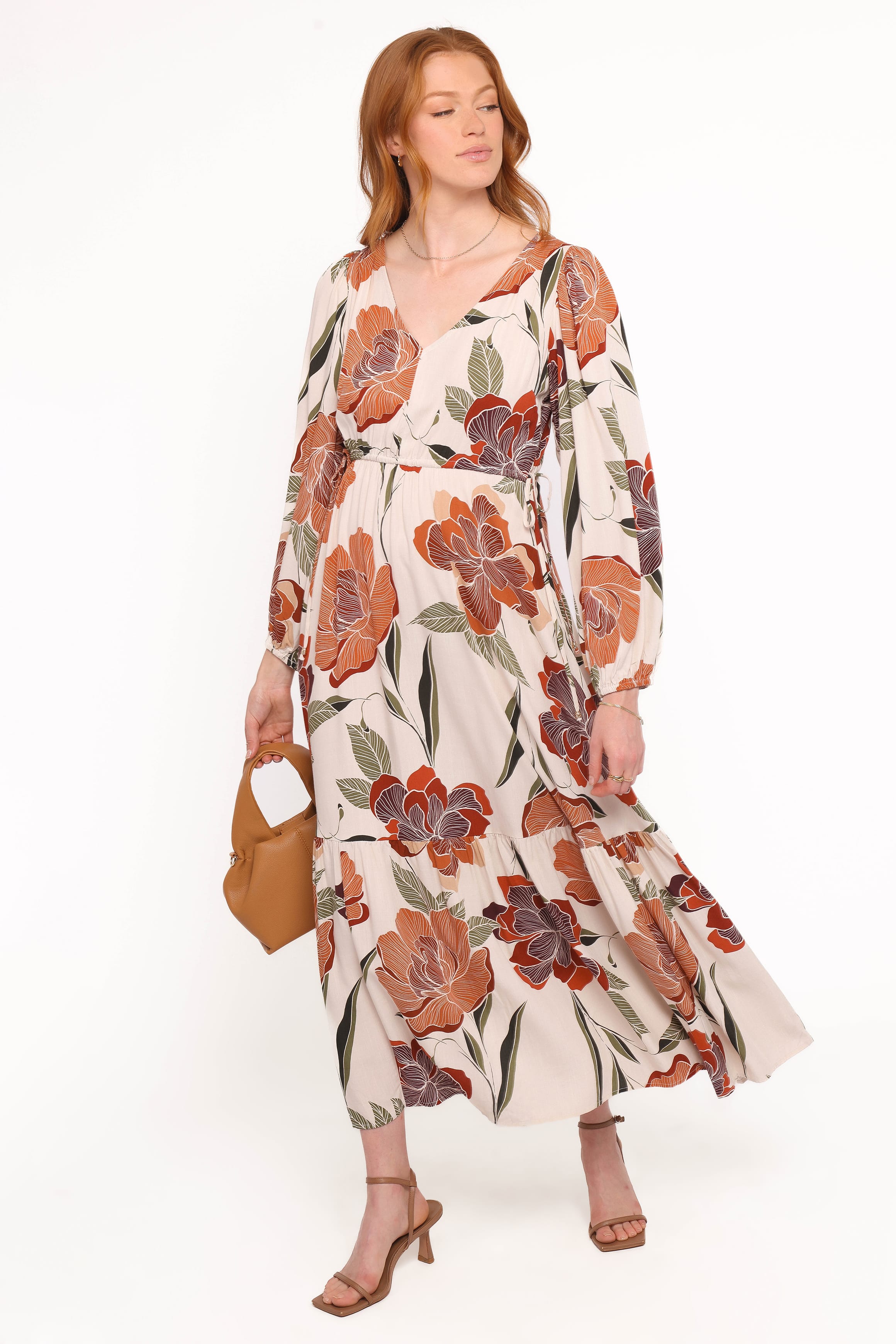 DRESSES Cerwin Midi Dress - Fall Floral