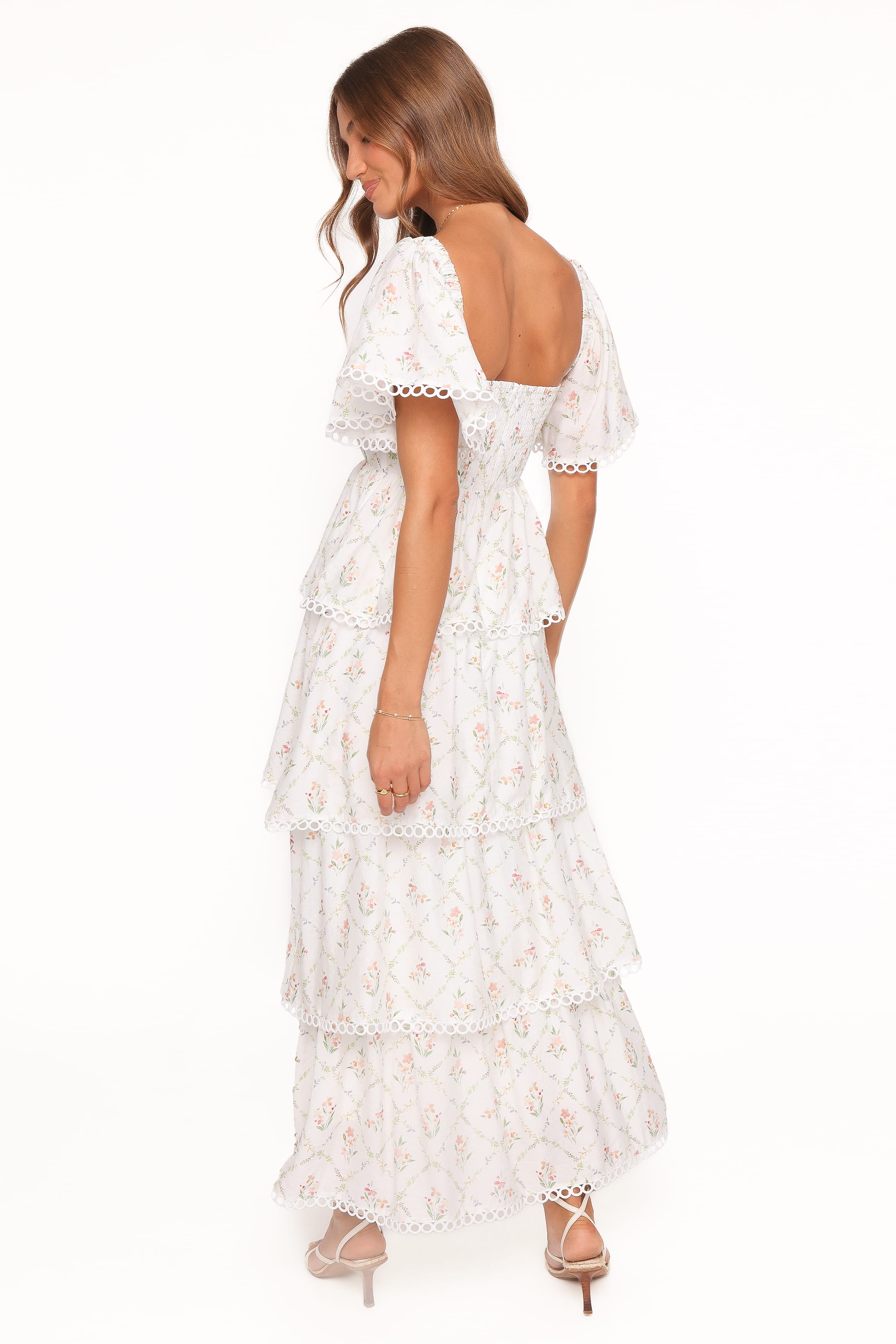 DRESSES Chapel Maxi Dress - White Vintage Floral