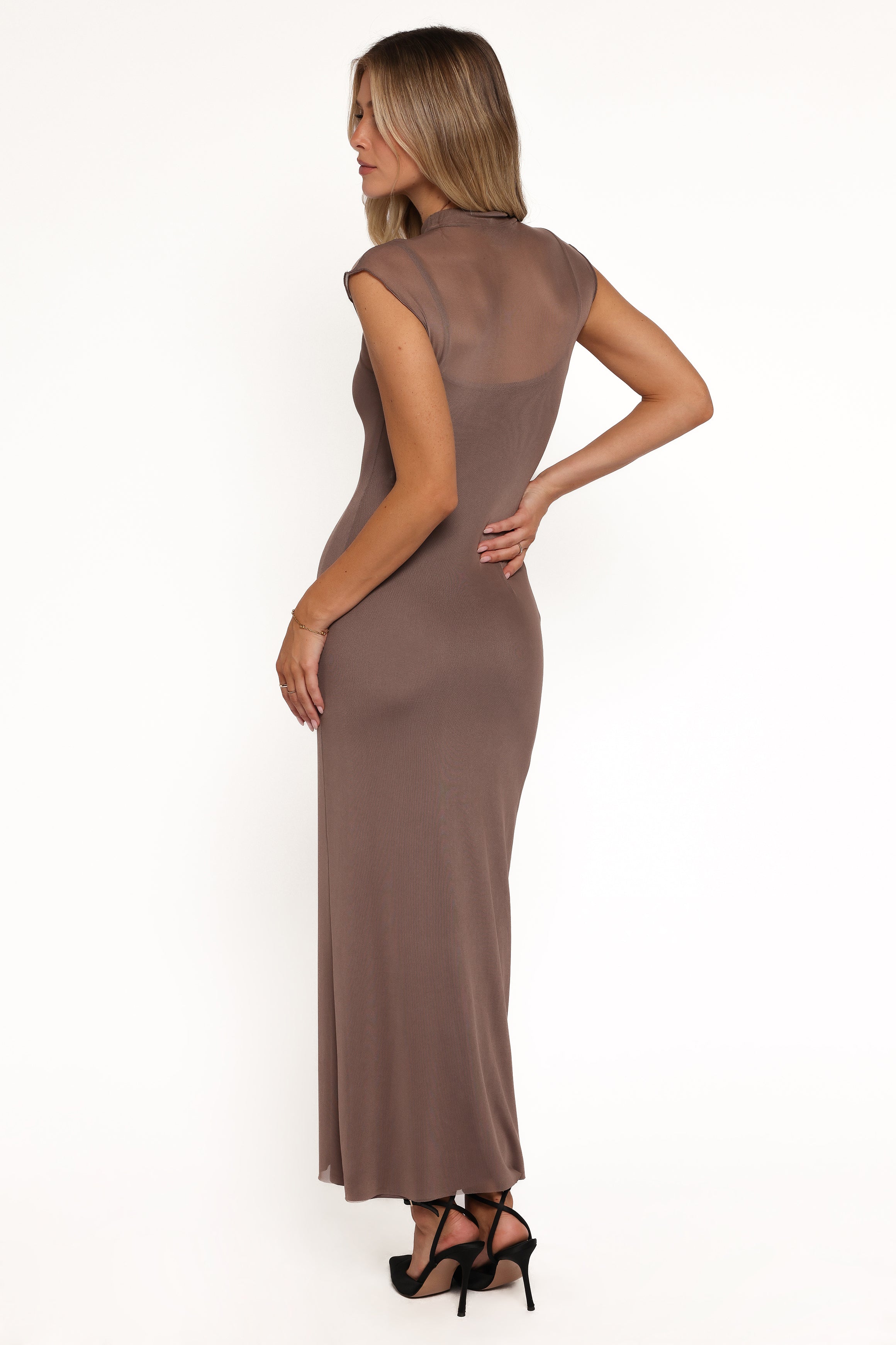 DRESSES Charice Midi Dress - Brown