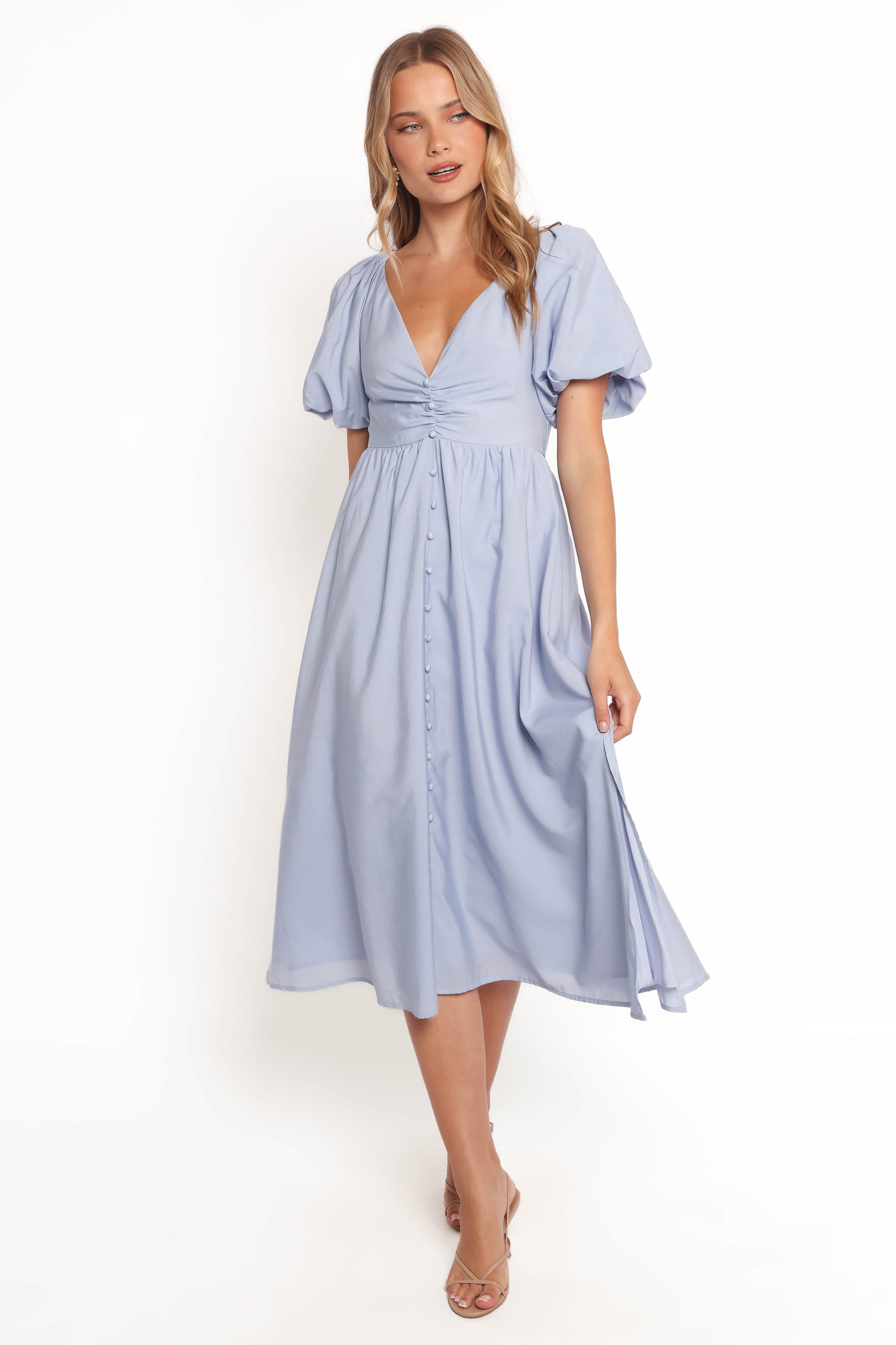 DRESSES Charley Midi Dress - Blue