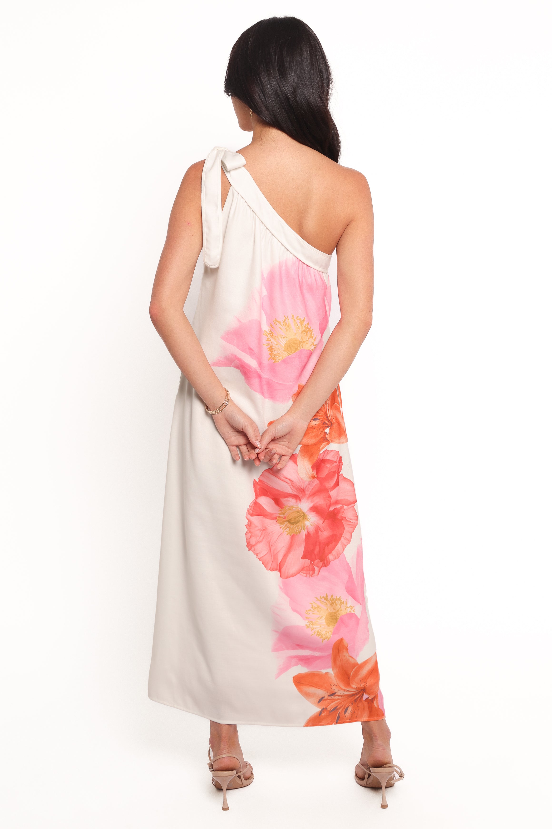 DRESSES Charlize Maxi Dress - White Pink