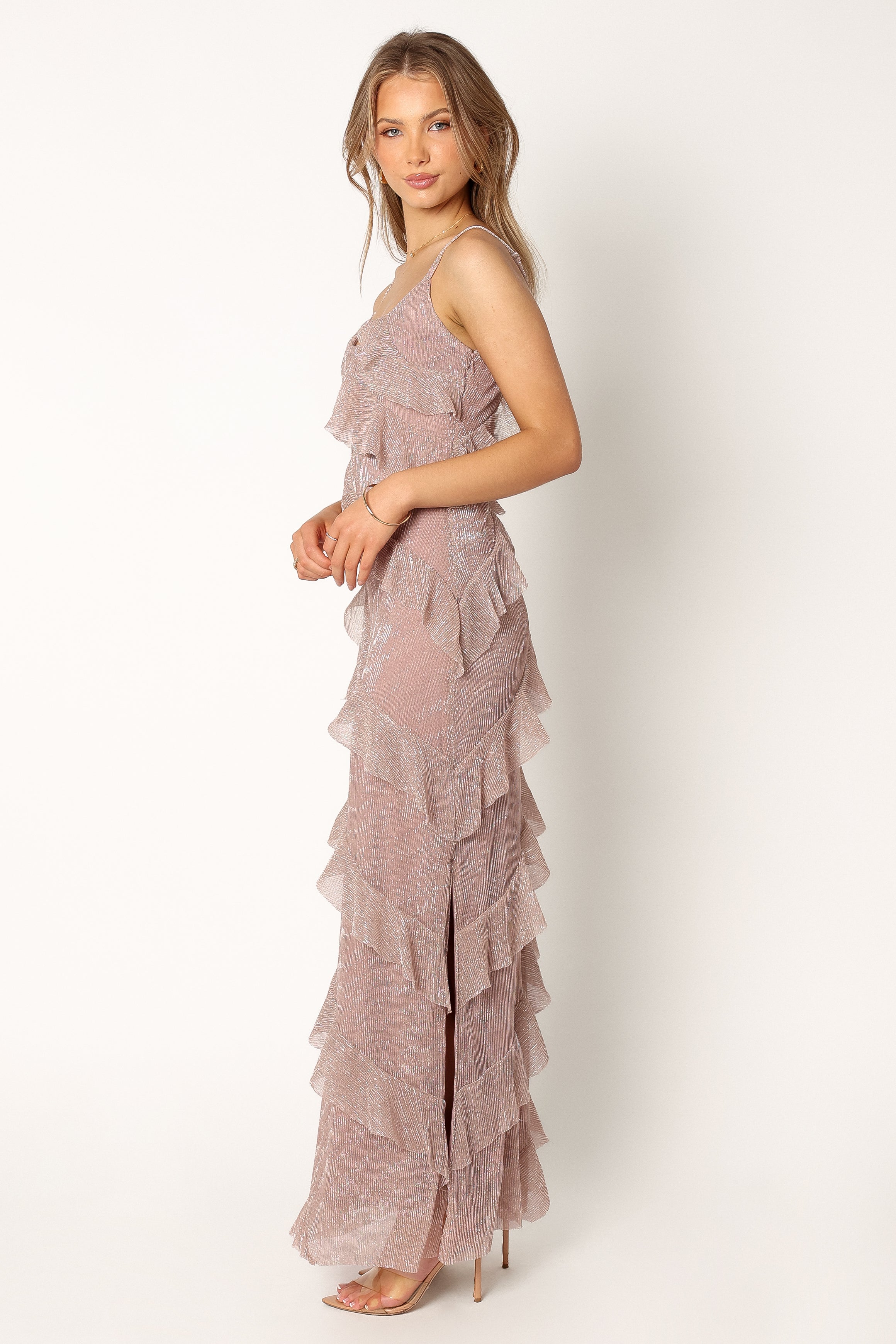 DRESSES Ciao Ruffles Maxi Dress - Dusty Lavender