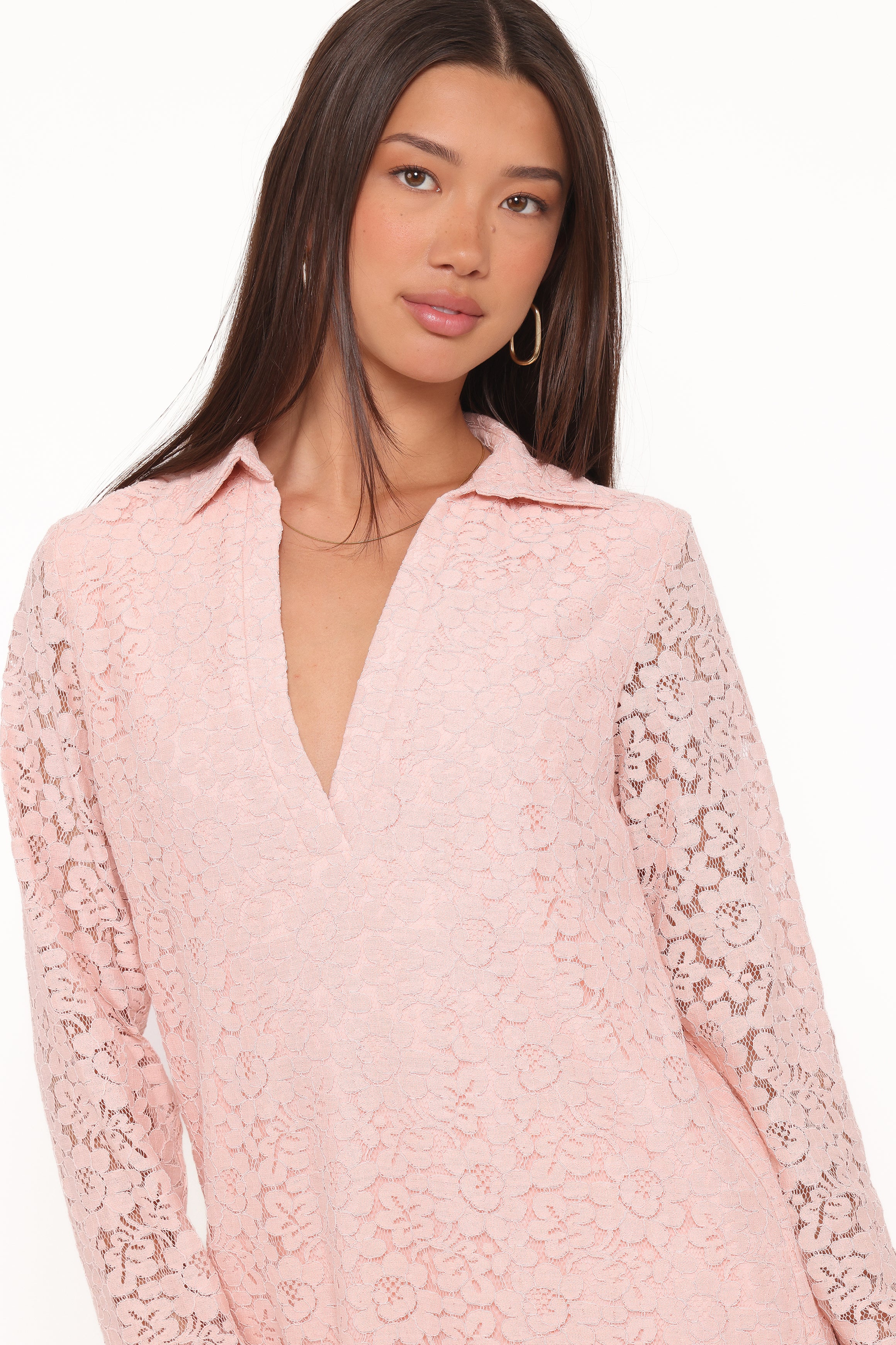 DRESSES Cidel Mini Dress - Pink Lace