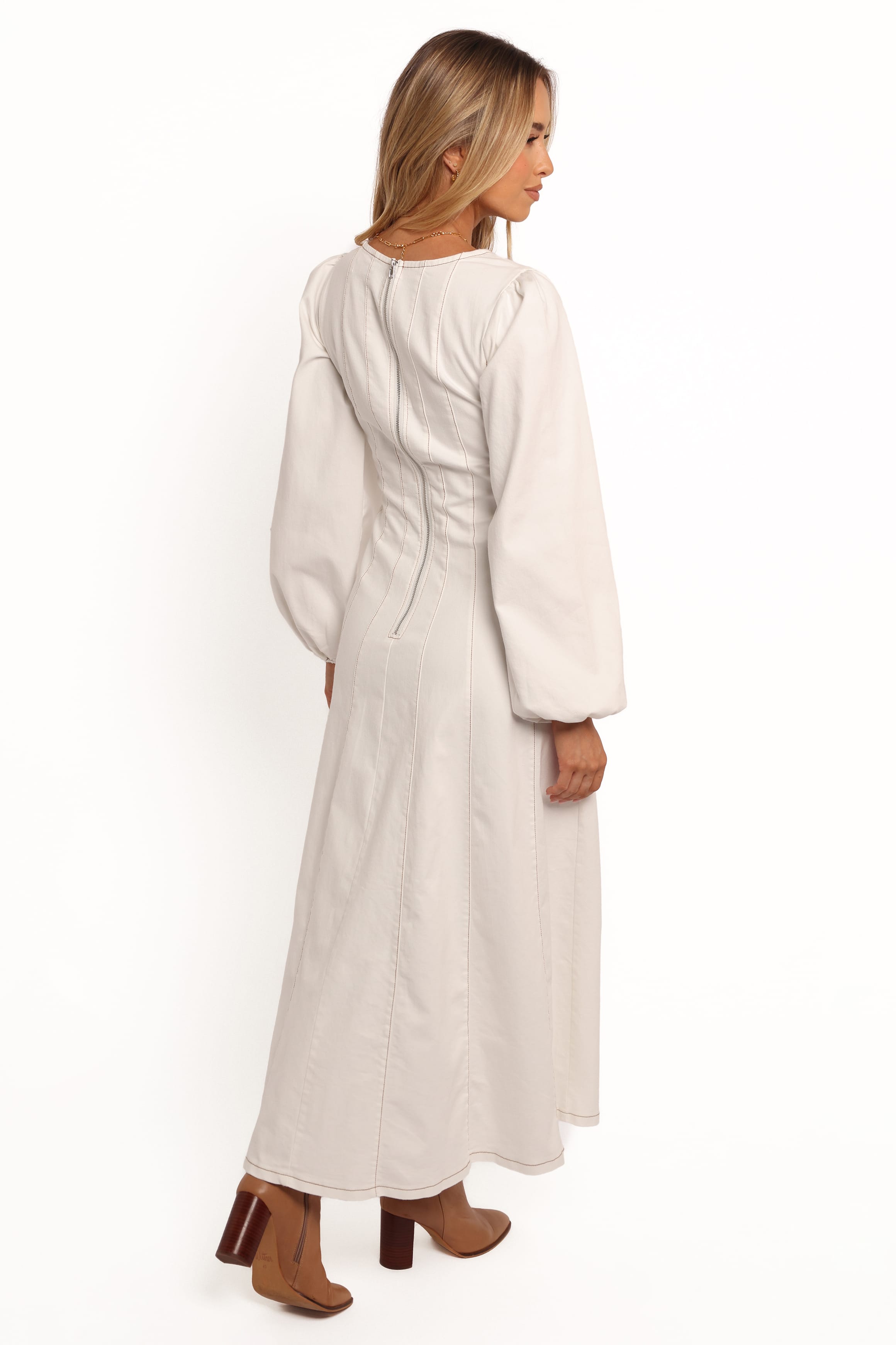 DRESSES Cilla Midi Dress - White