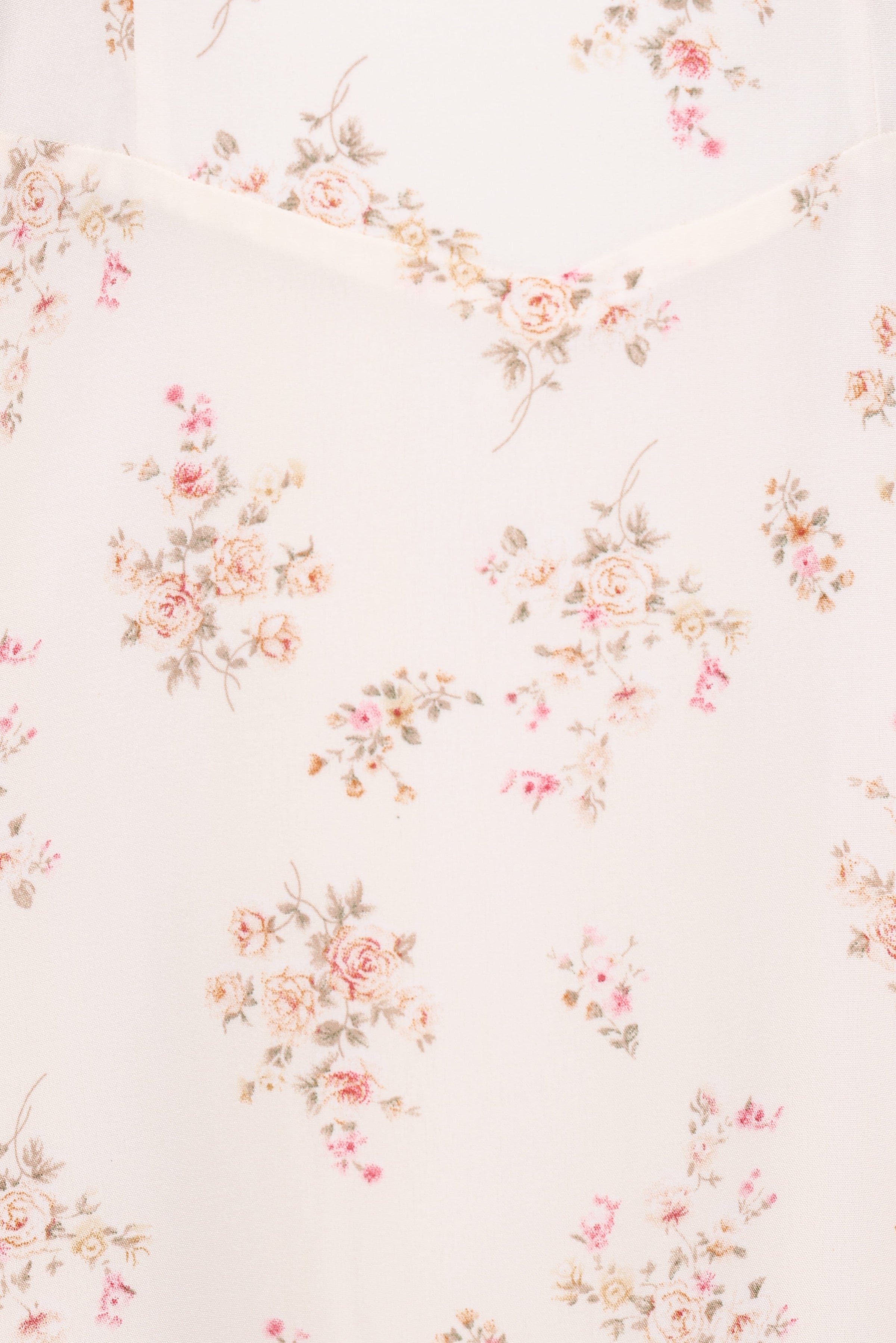 DRESSES Clarissa Midi Dress - White Floral