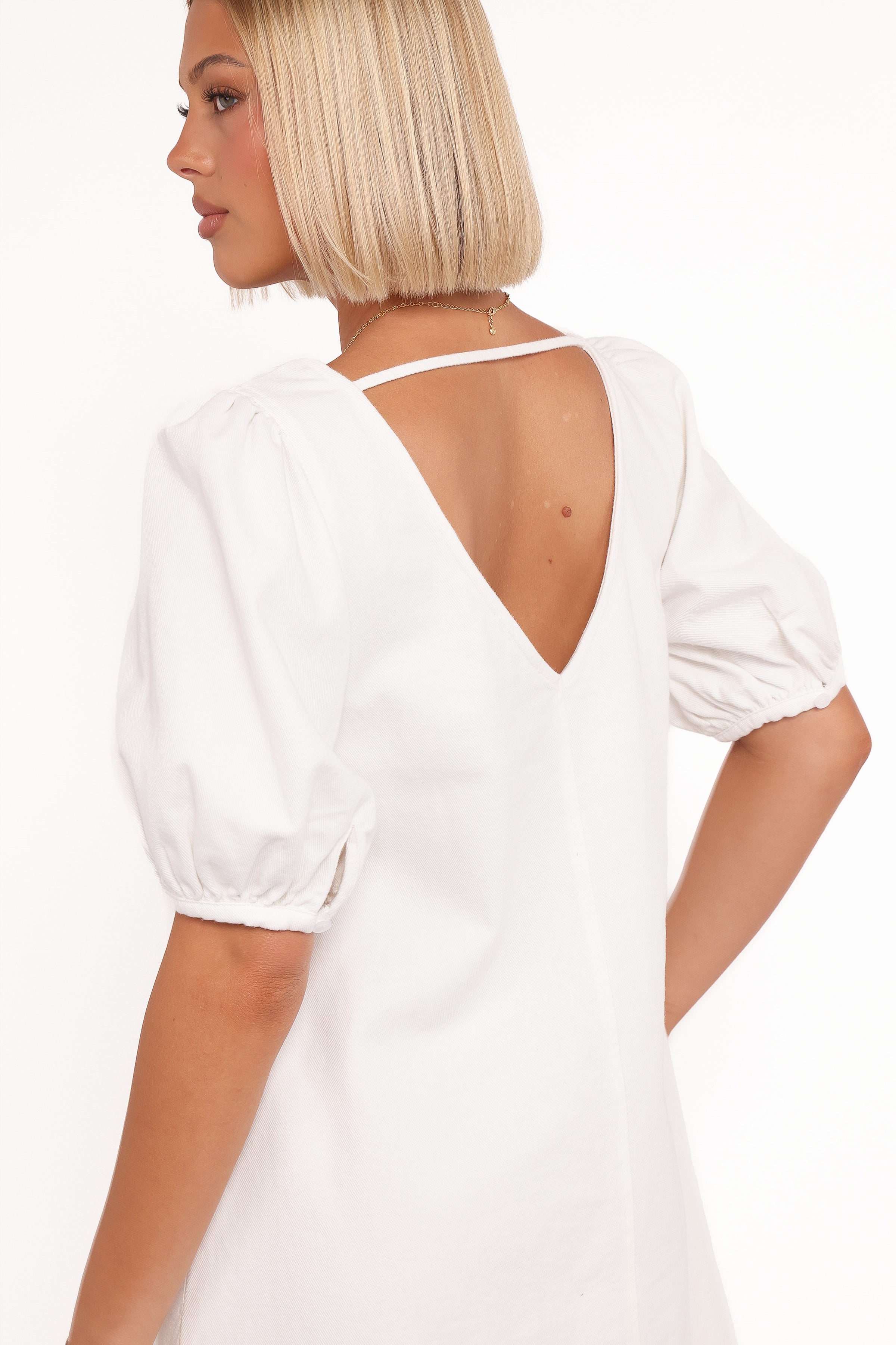 DRESSES Coleman Mini Dress - Cream