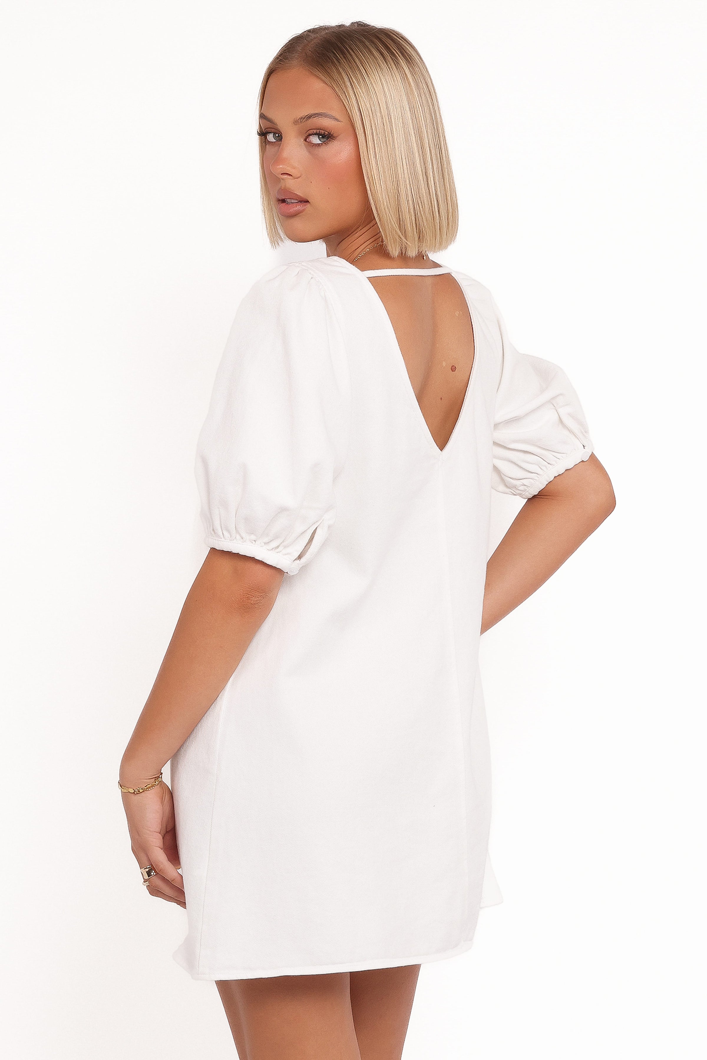 DRESSES Coleman Mini Dress - Cream