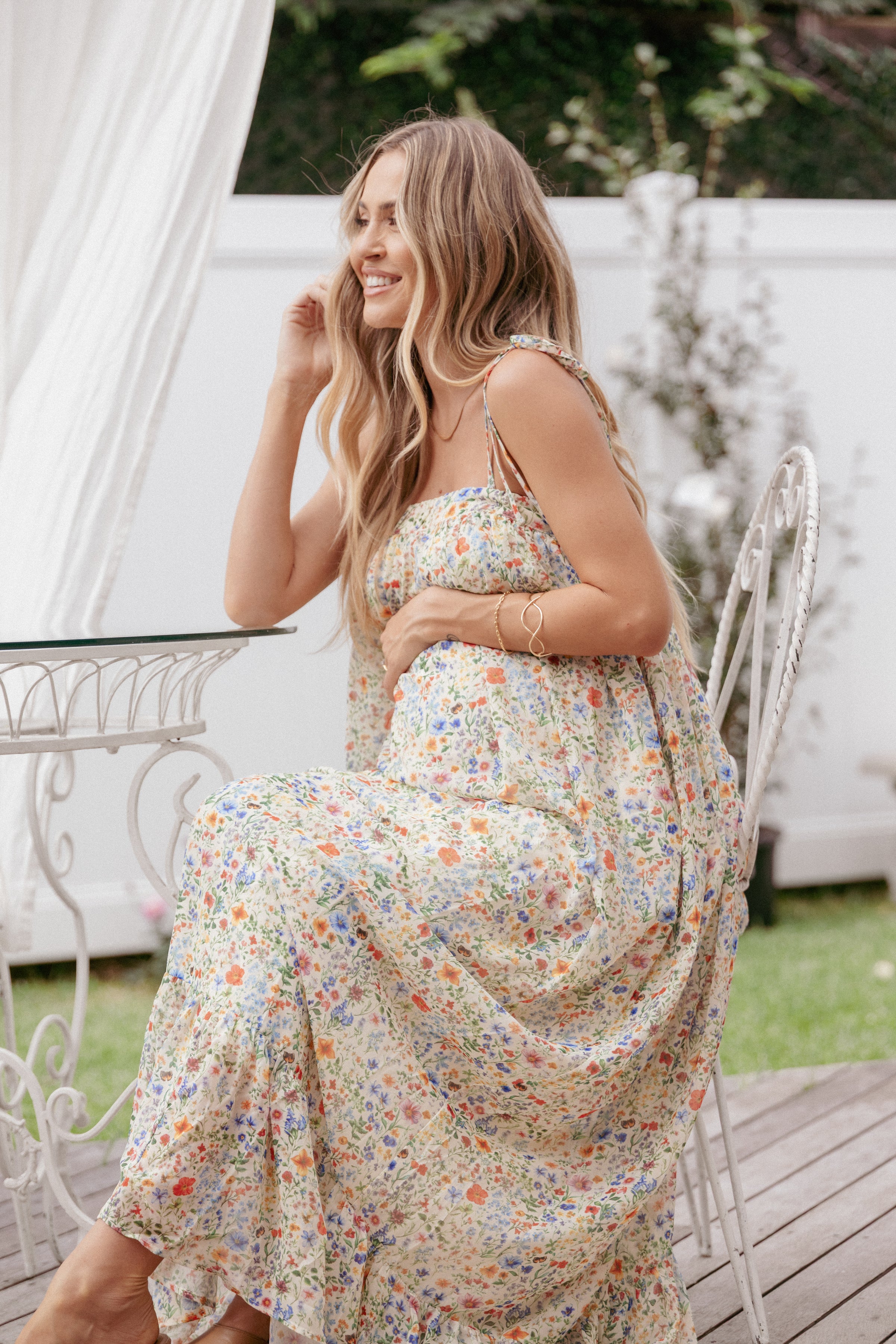 DRESSES Colette Maxi Dress - Garden Floral
