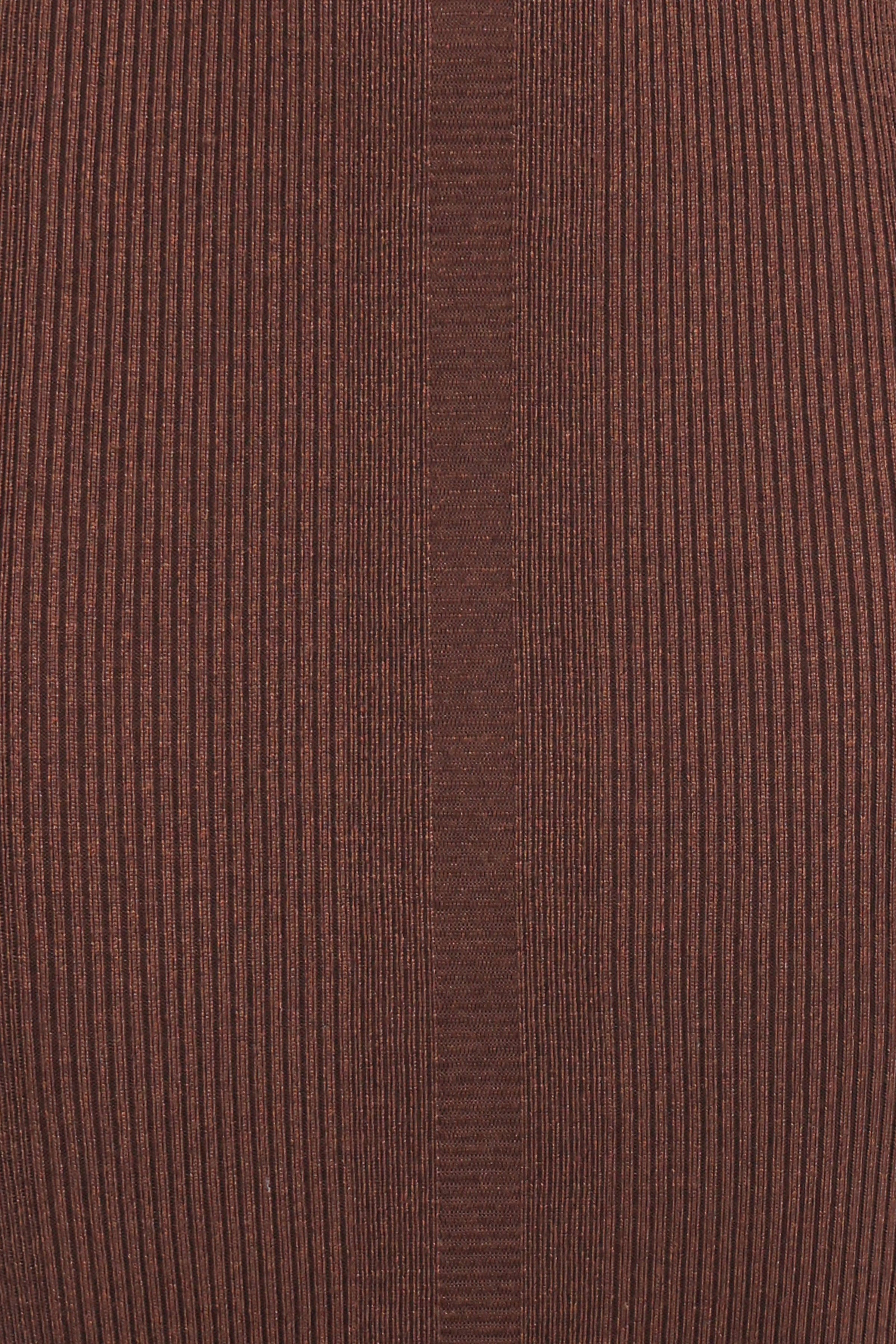 DRESSES Collins Long Sleeve Midi Dress - Chocolate