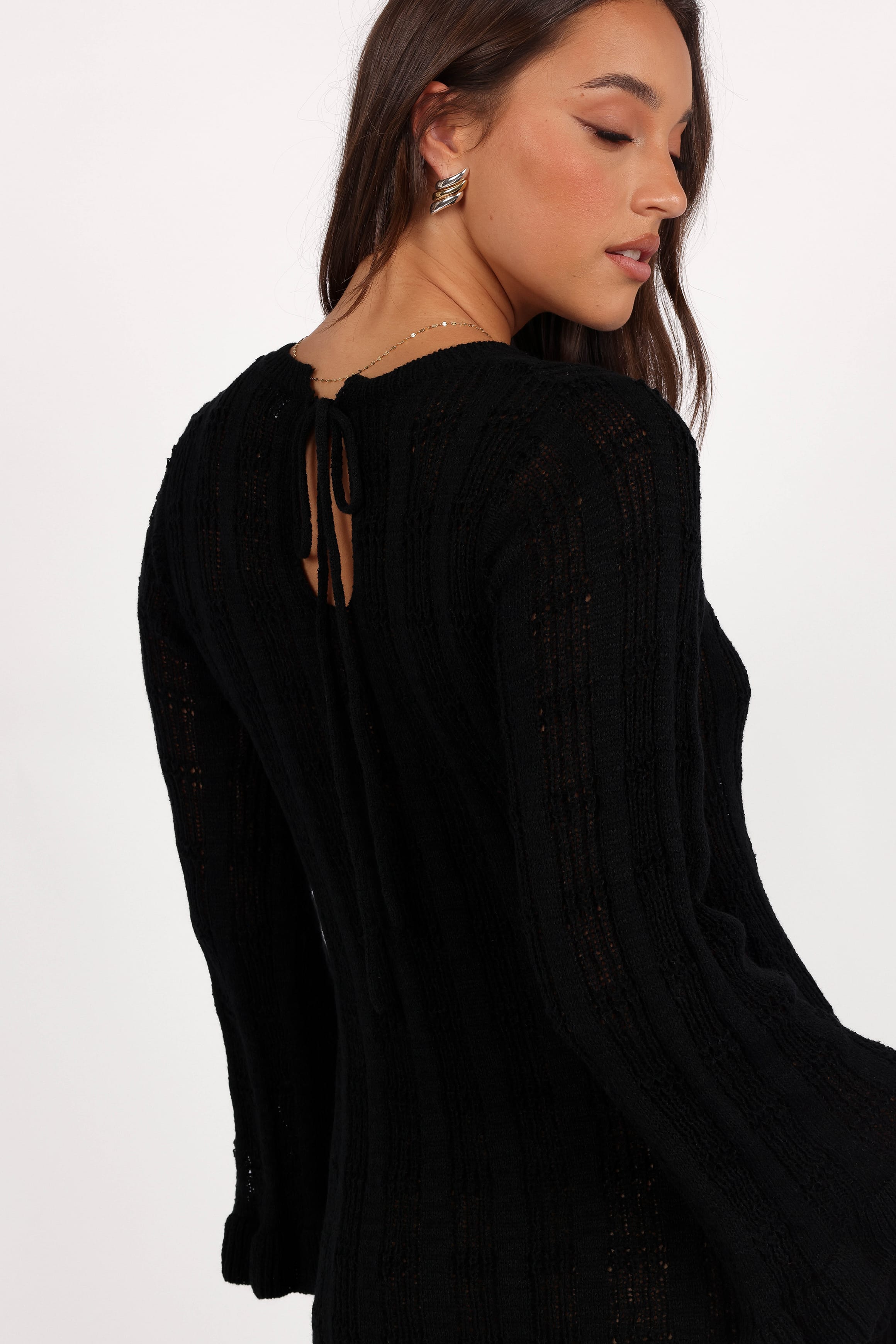 DRESSES Colter Long Sleeve Maxi Dress - Black