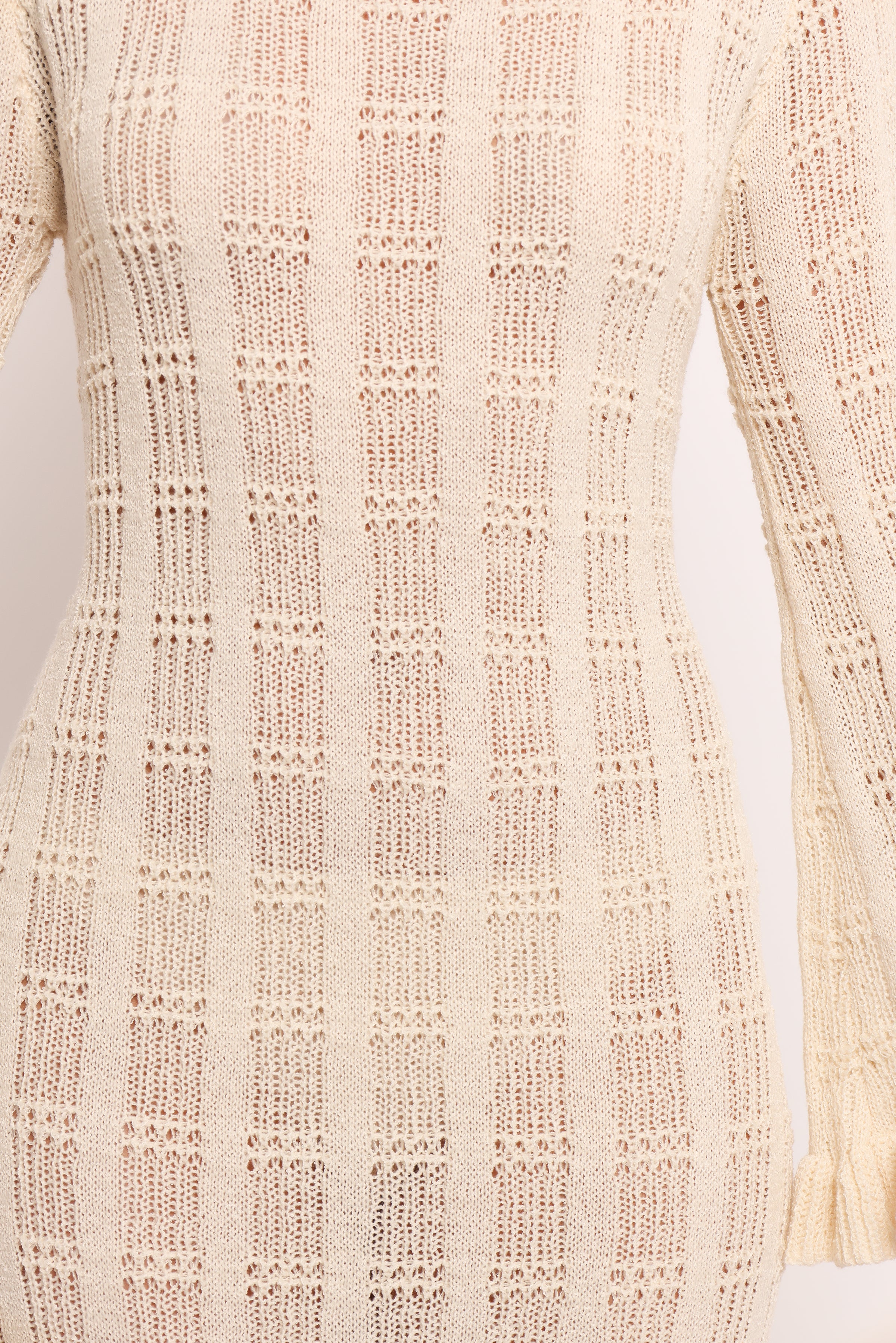 DRESSES Colter Long Sleeve Maxi Dress - White