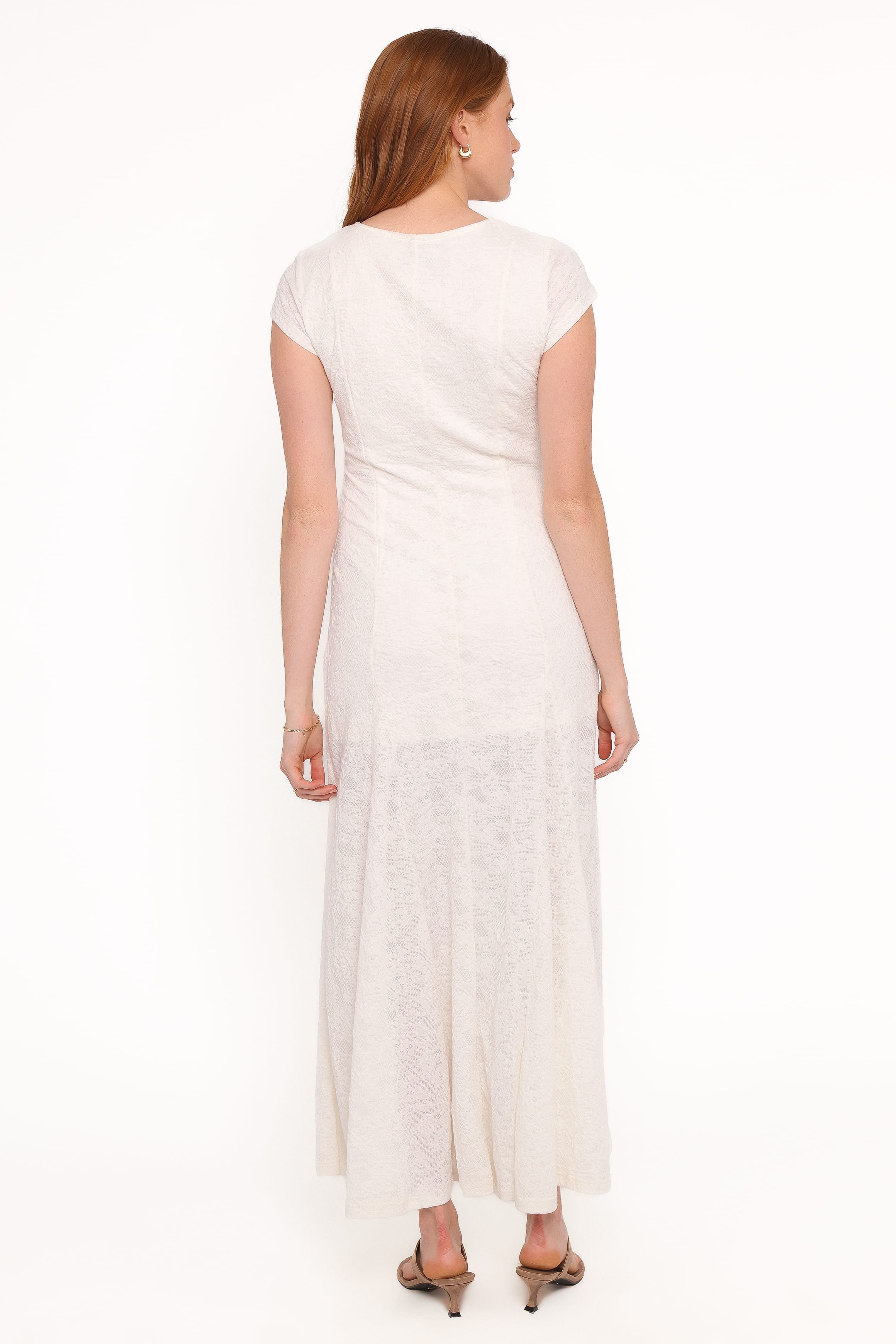 DRESSES Constance Lace Maxi Dress - White