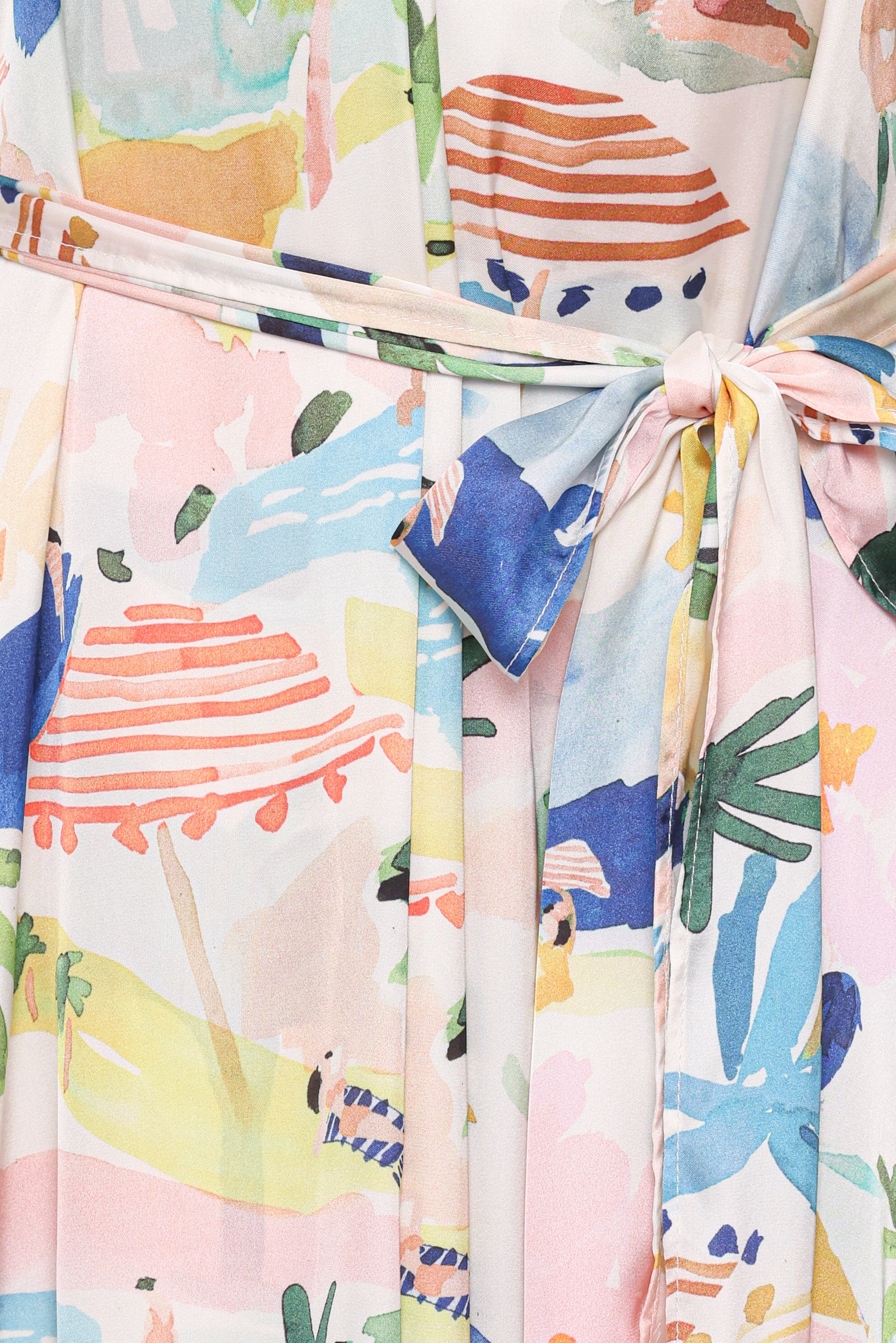 DRESSES Coralee Maxi Dress - Cream Resort Isle
