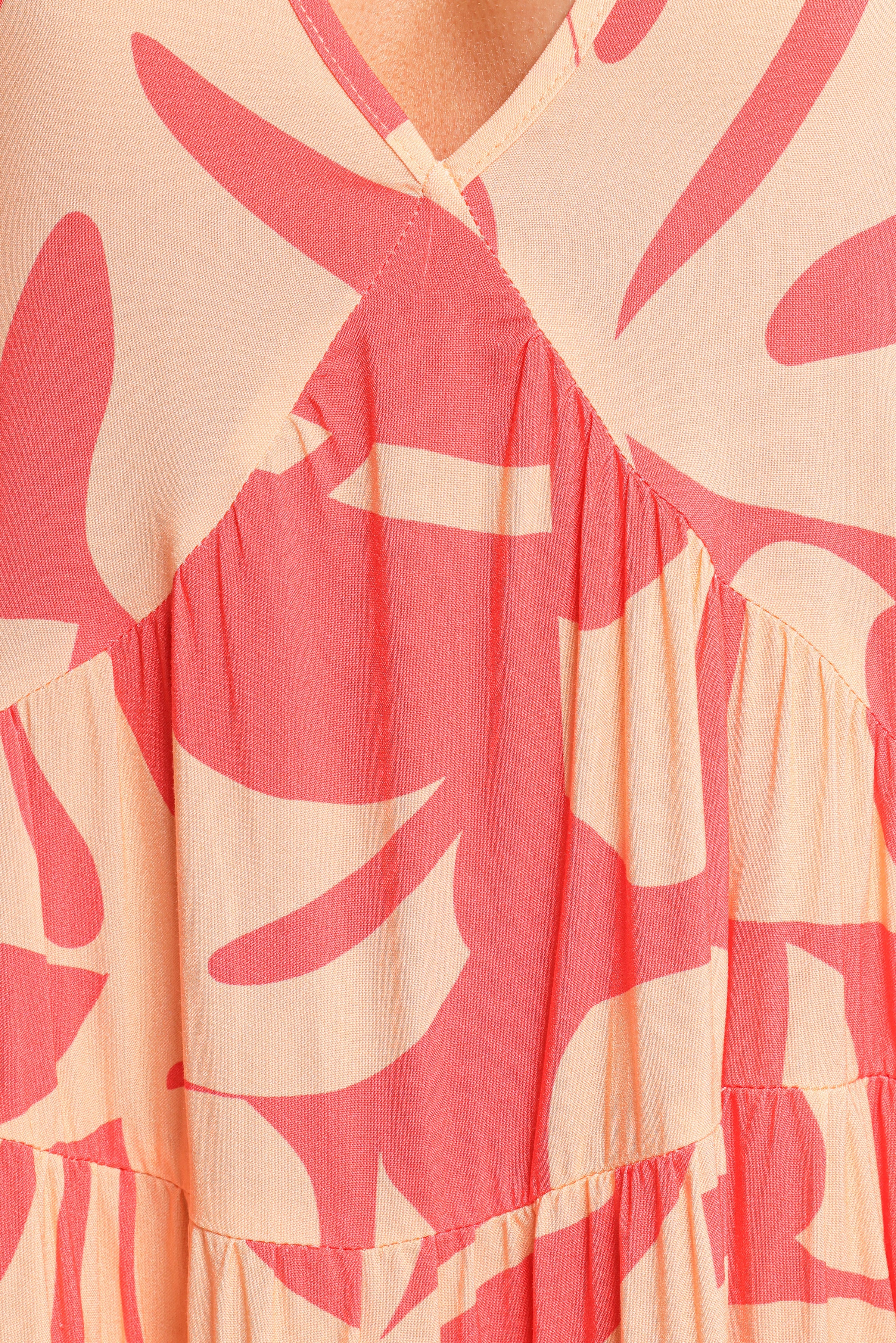 DRESSES Corinna Mini Dress - Coral Print