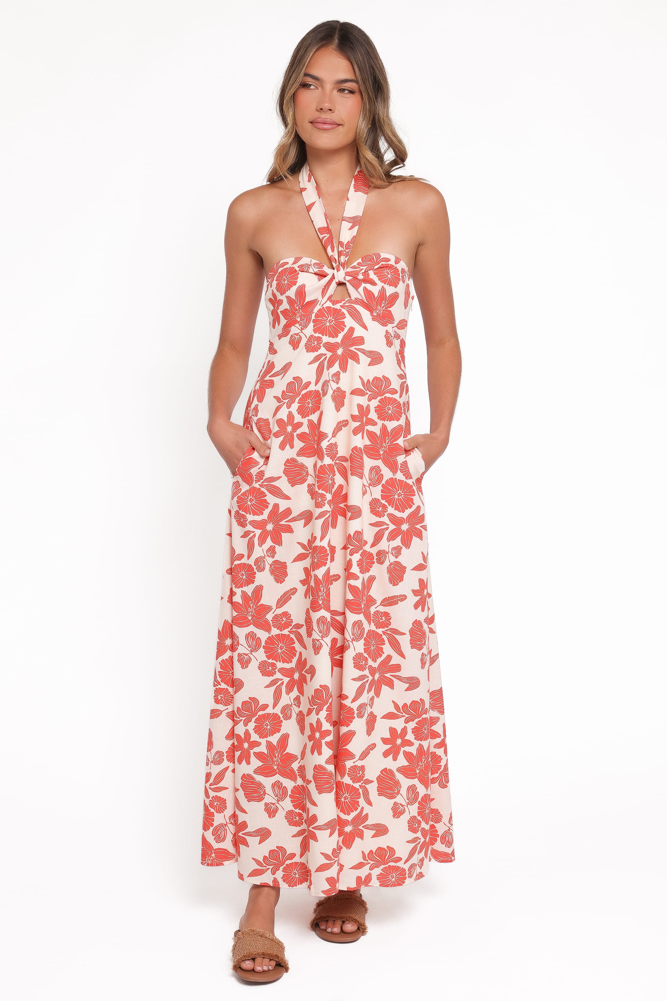 DRESSES Cottrell Maxi Dress - Red Floral