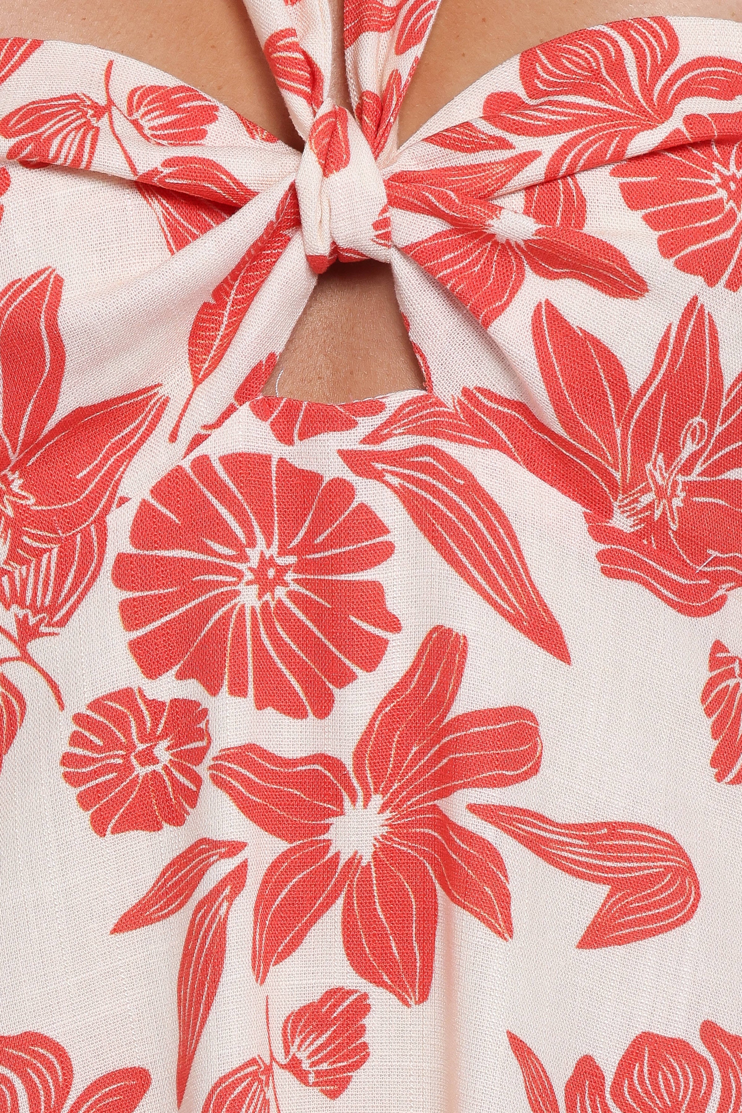 DRESSES Cottrell Maxi Dress - Red Floral
